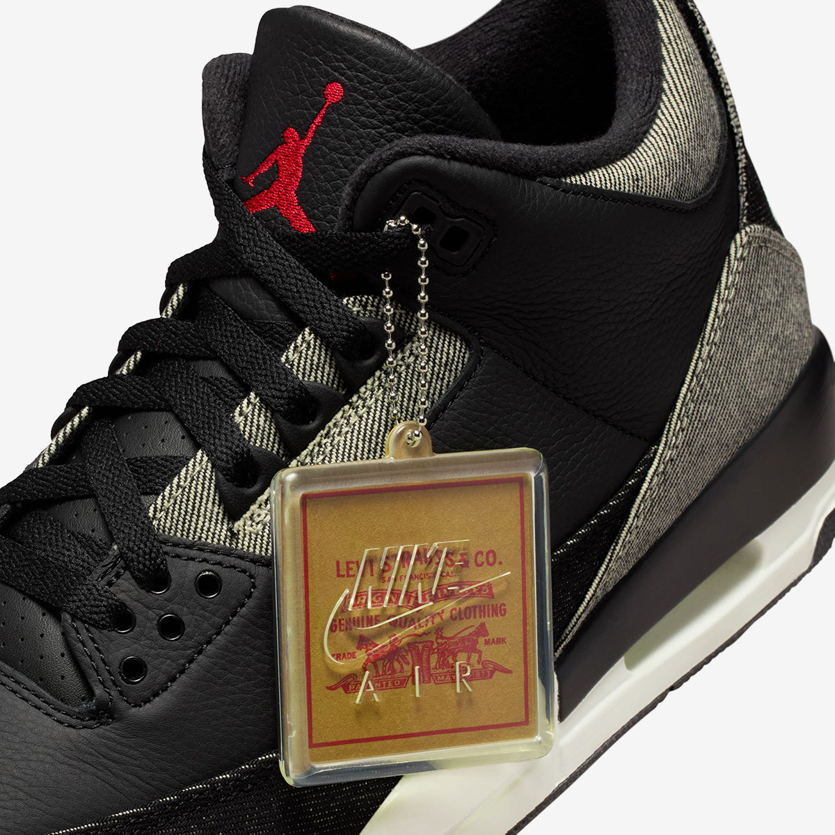 Air Jordan 3 x Levi's 'Black'
