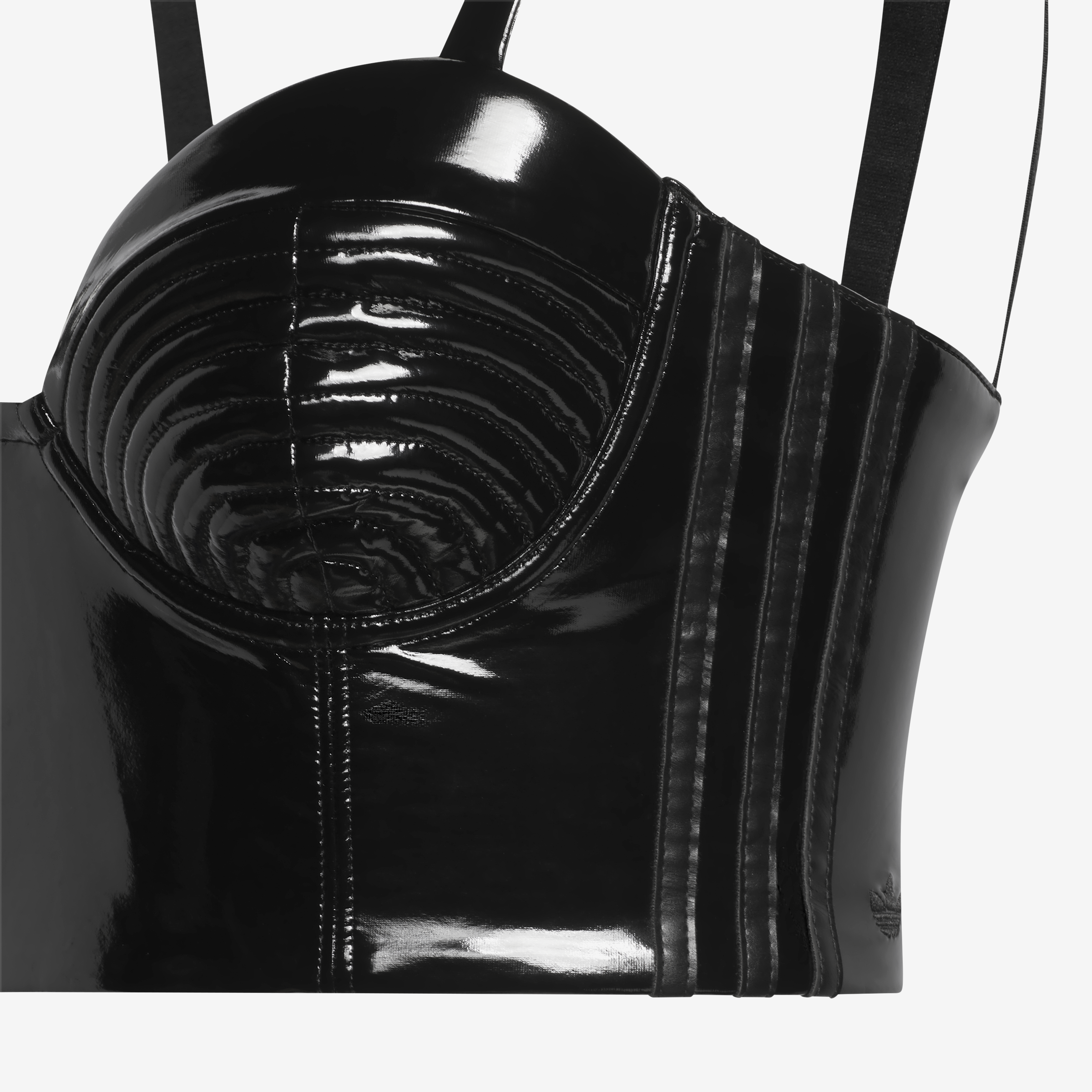 Women's adidas Latex Bra Top 'Black'