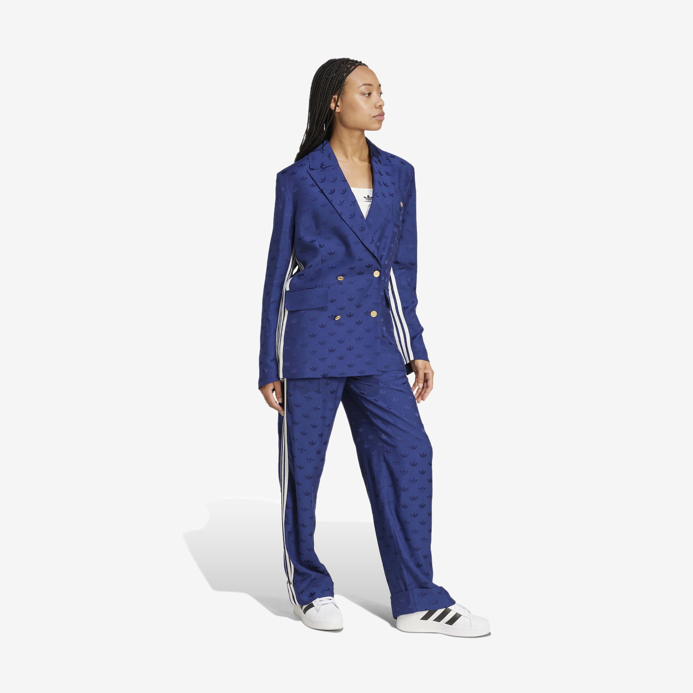 Women's adidas Americana Premium Woven Jacquard Blazer