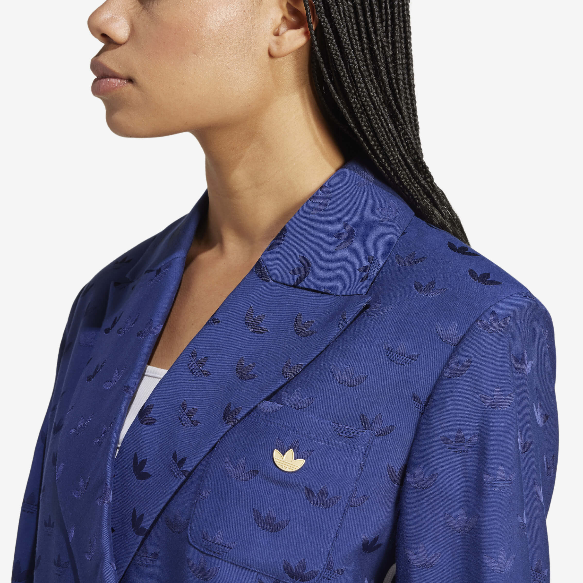 Women's adidas Americana Premium Woven Jacquard Blazer