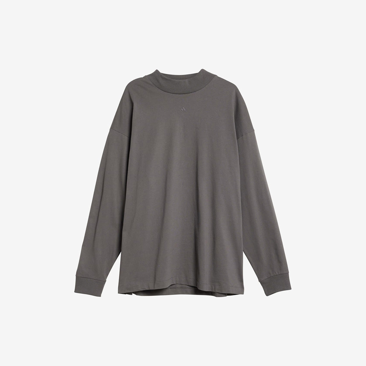 adidas Basketball Long Sleeve Tee 'Charcoal'