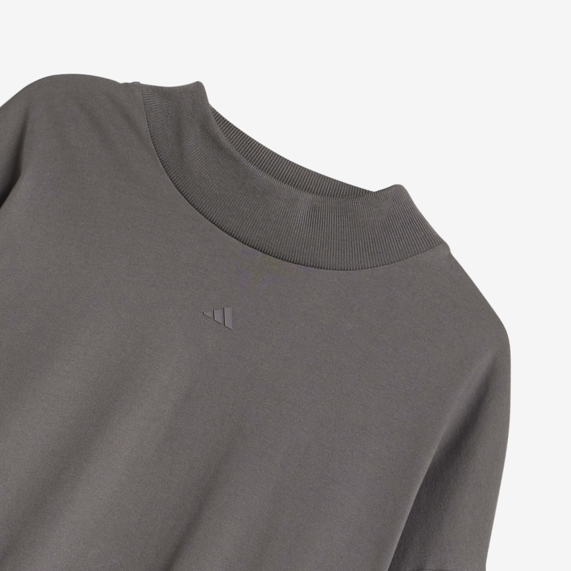 adidas Basketball Long Sleeve Tee 'Charcoal'