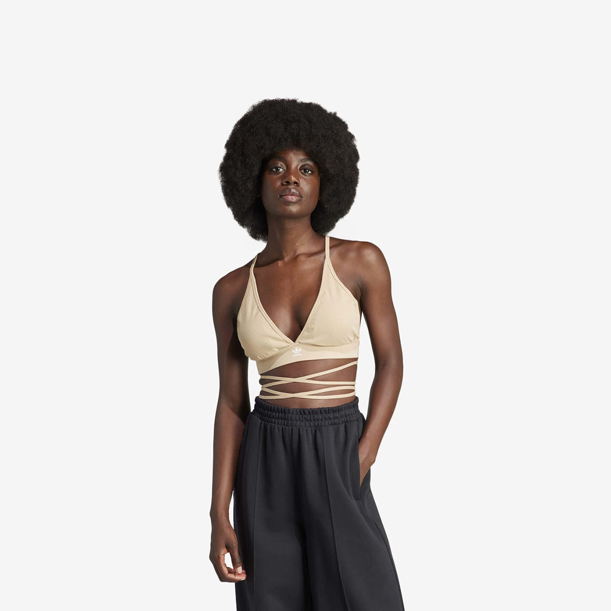 Women's adidas Bralet 'Beige'