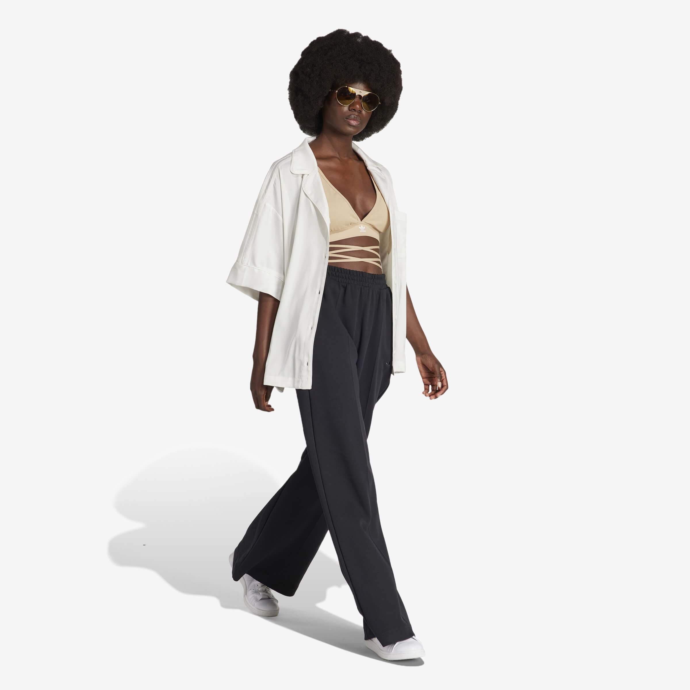 Women's adidas Bralet 'Beige'