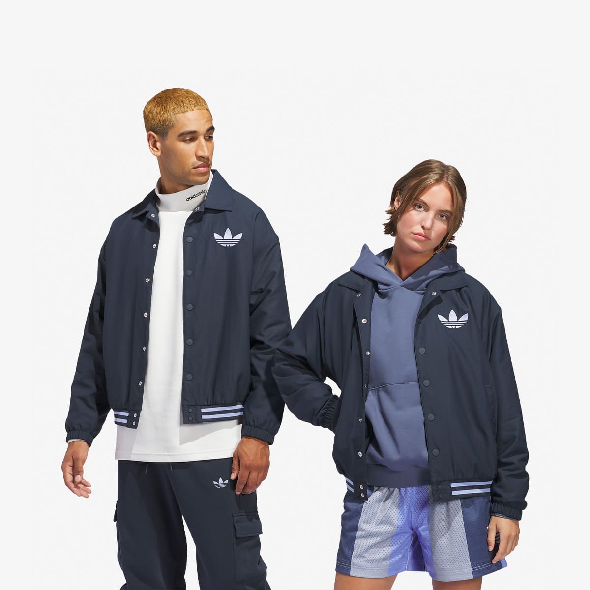 adidas Jacket Coach 'Aurora Ink'