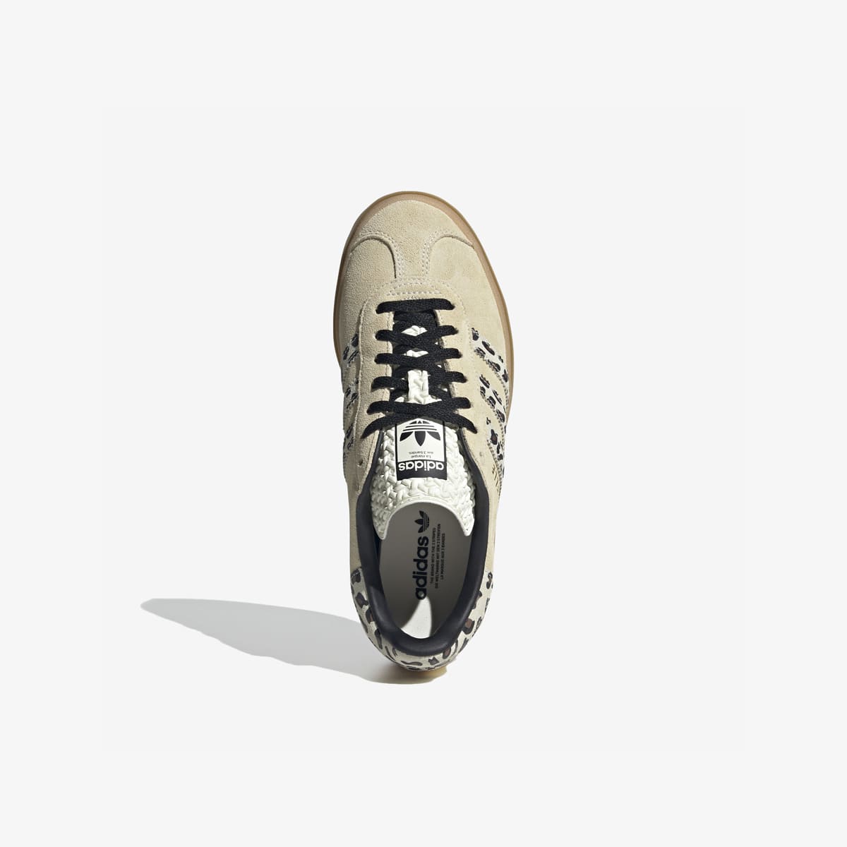 Women's adidas Gazelle Bold Leopard 'Cream Black'