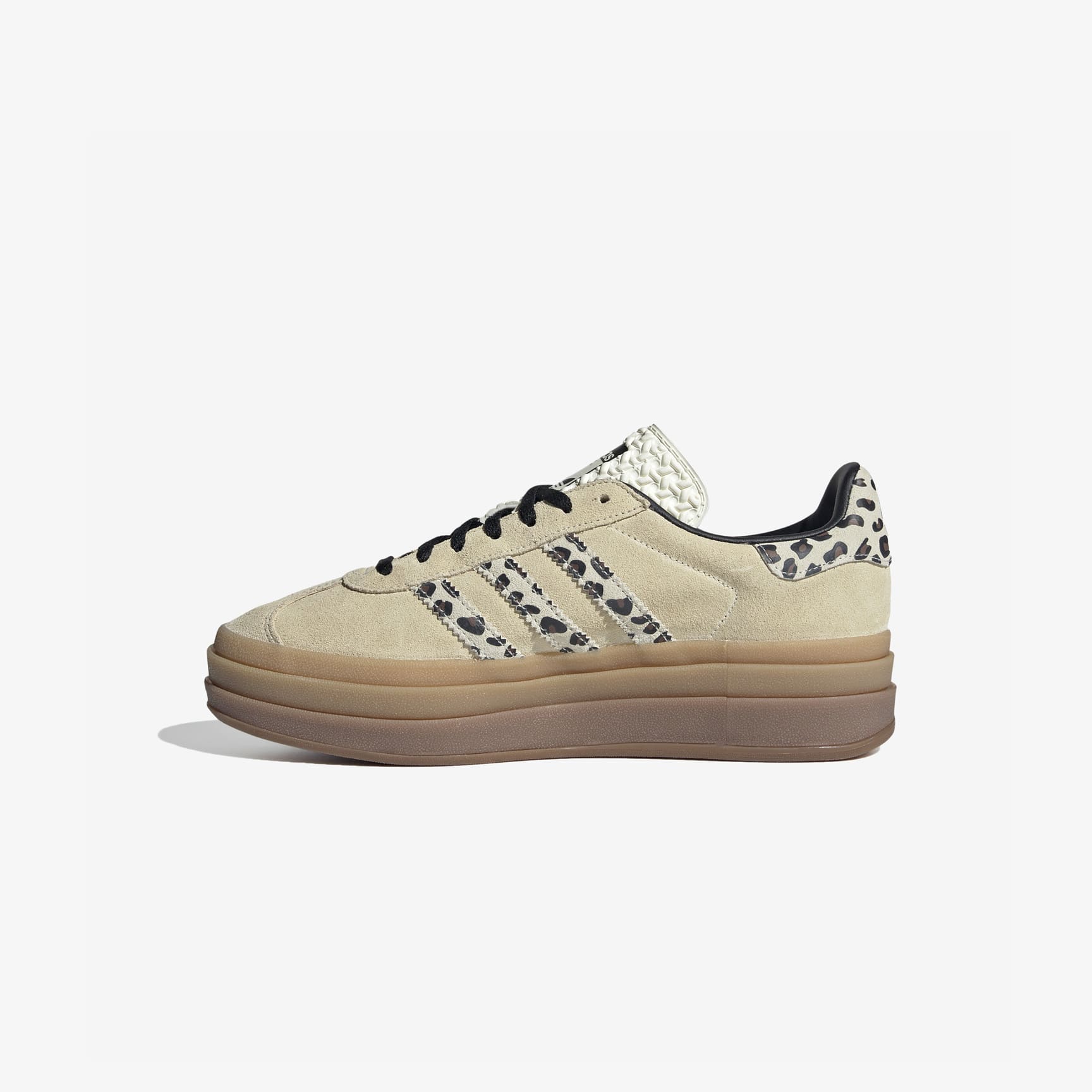 Women's adidas Gazelle Bold Leopard 'Cream Black'
