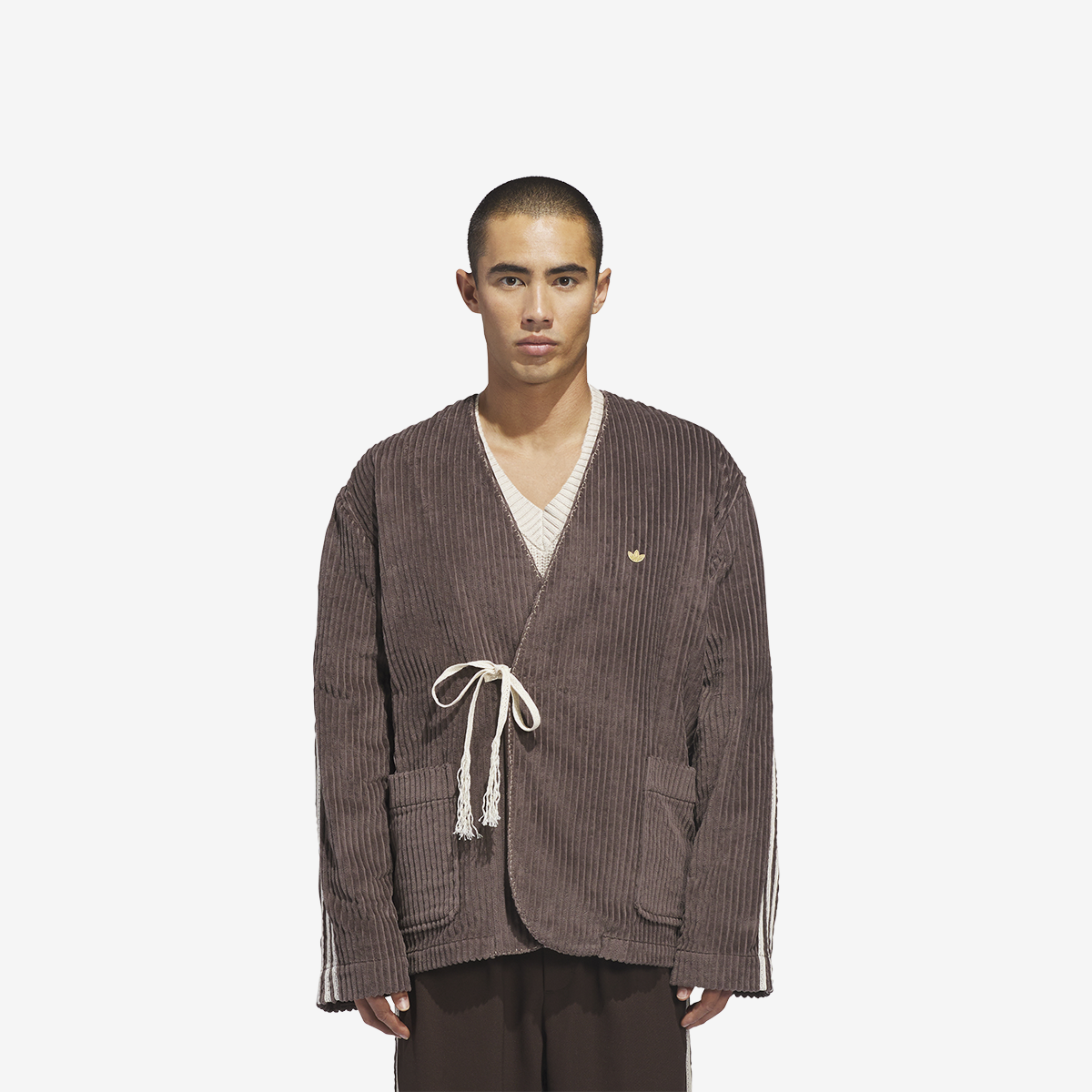 adidas Clot by Edison Chen Suit Jacket 'Dark Brown'