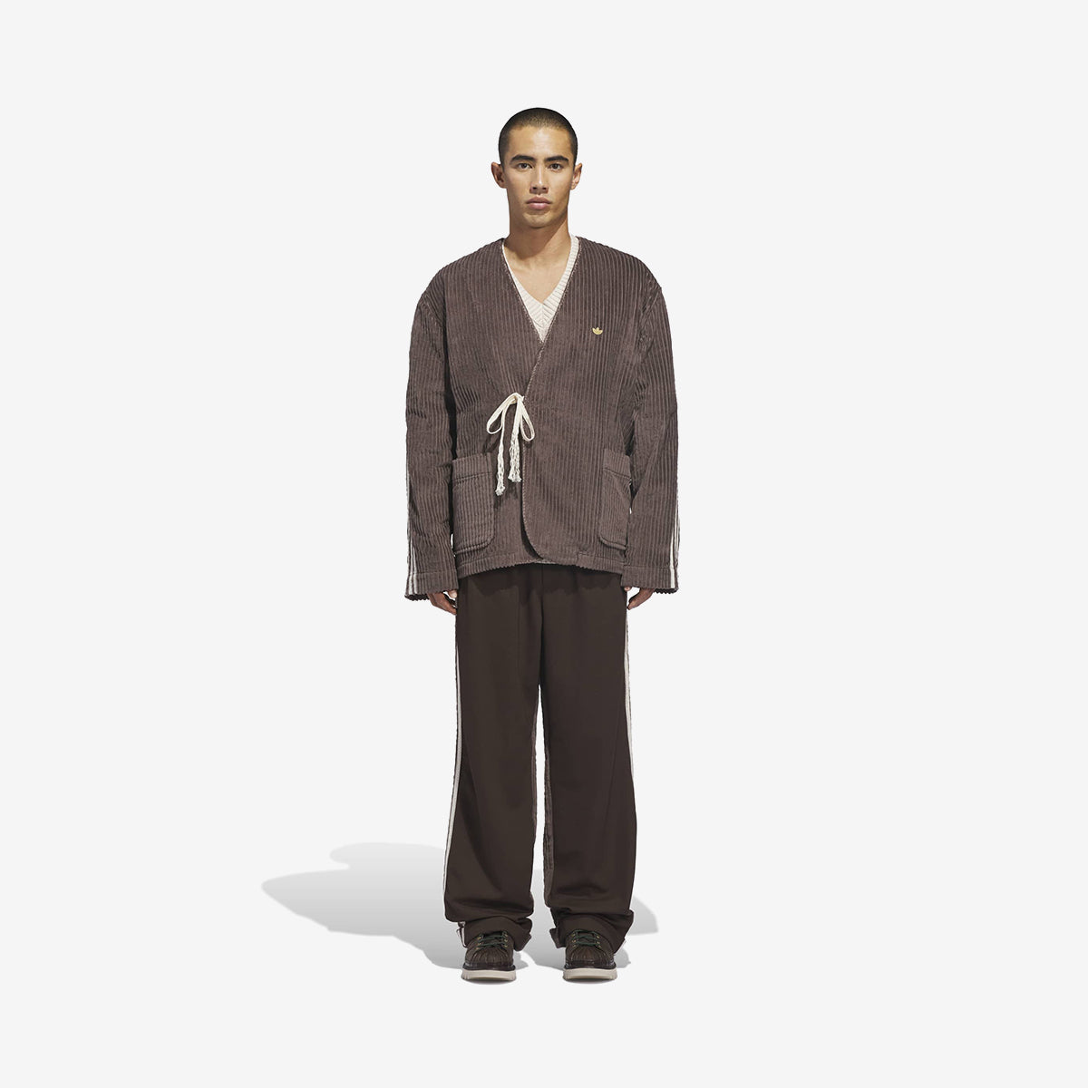 adidas Clot by Edison Chen Suit Jacket 'Dark Brown'