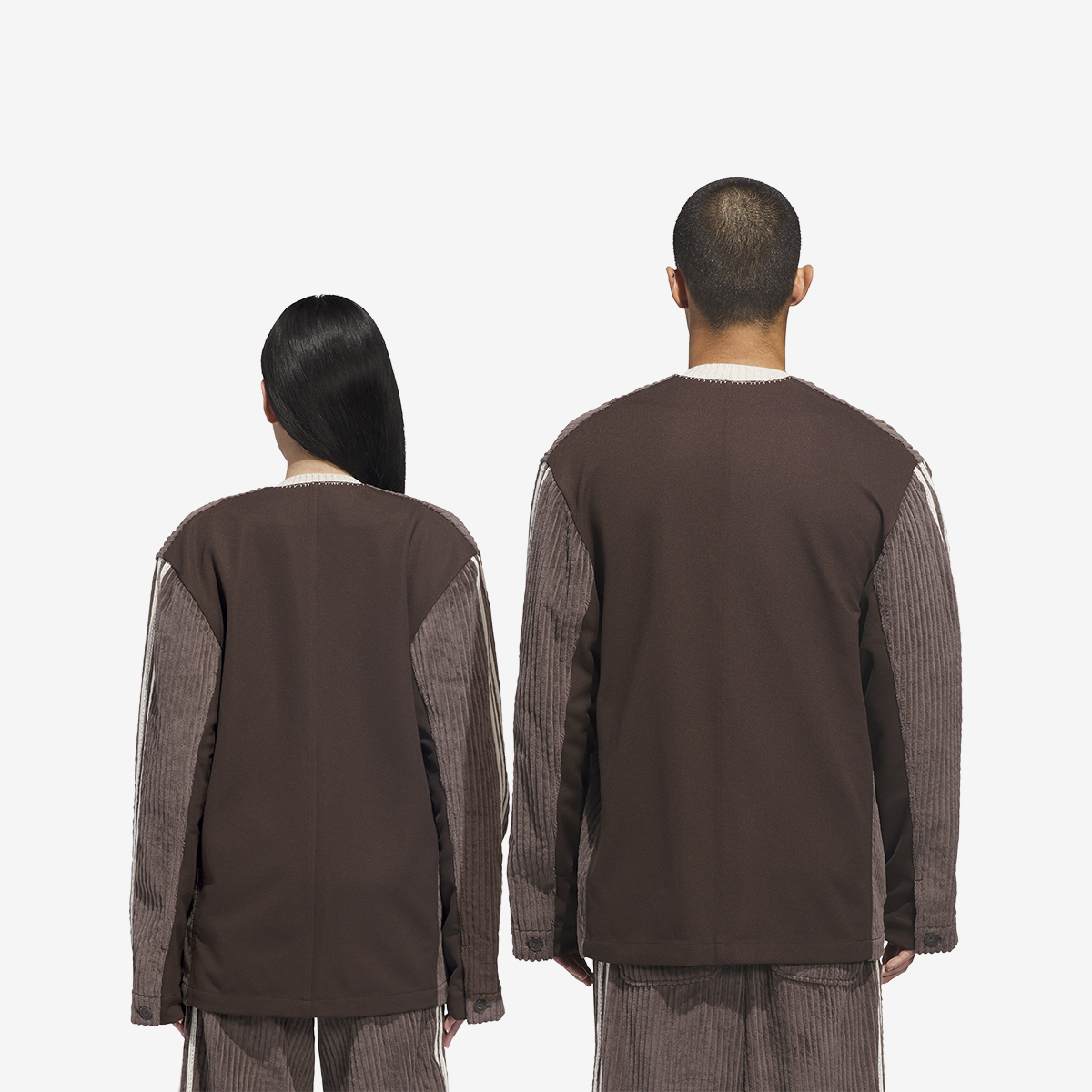 adidas Clot by Edison Chen Suit Jacket 'Dark Brown'