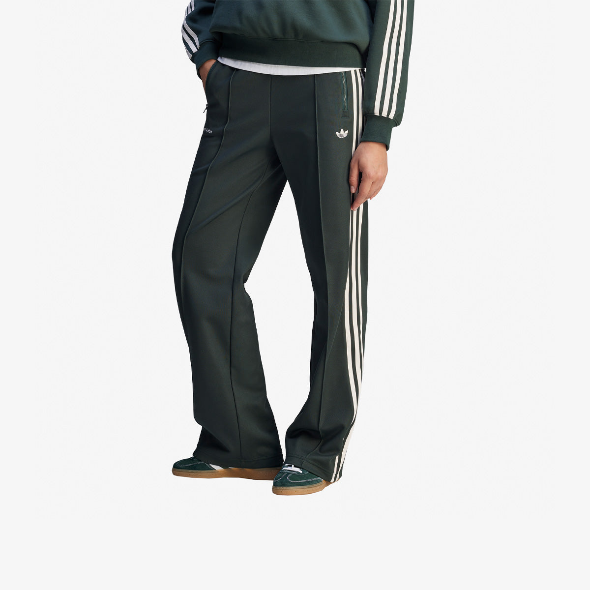 Women's  adidas Sporty & Rich Track Pants 'Green'
