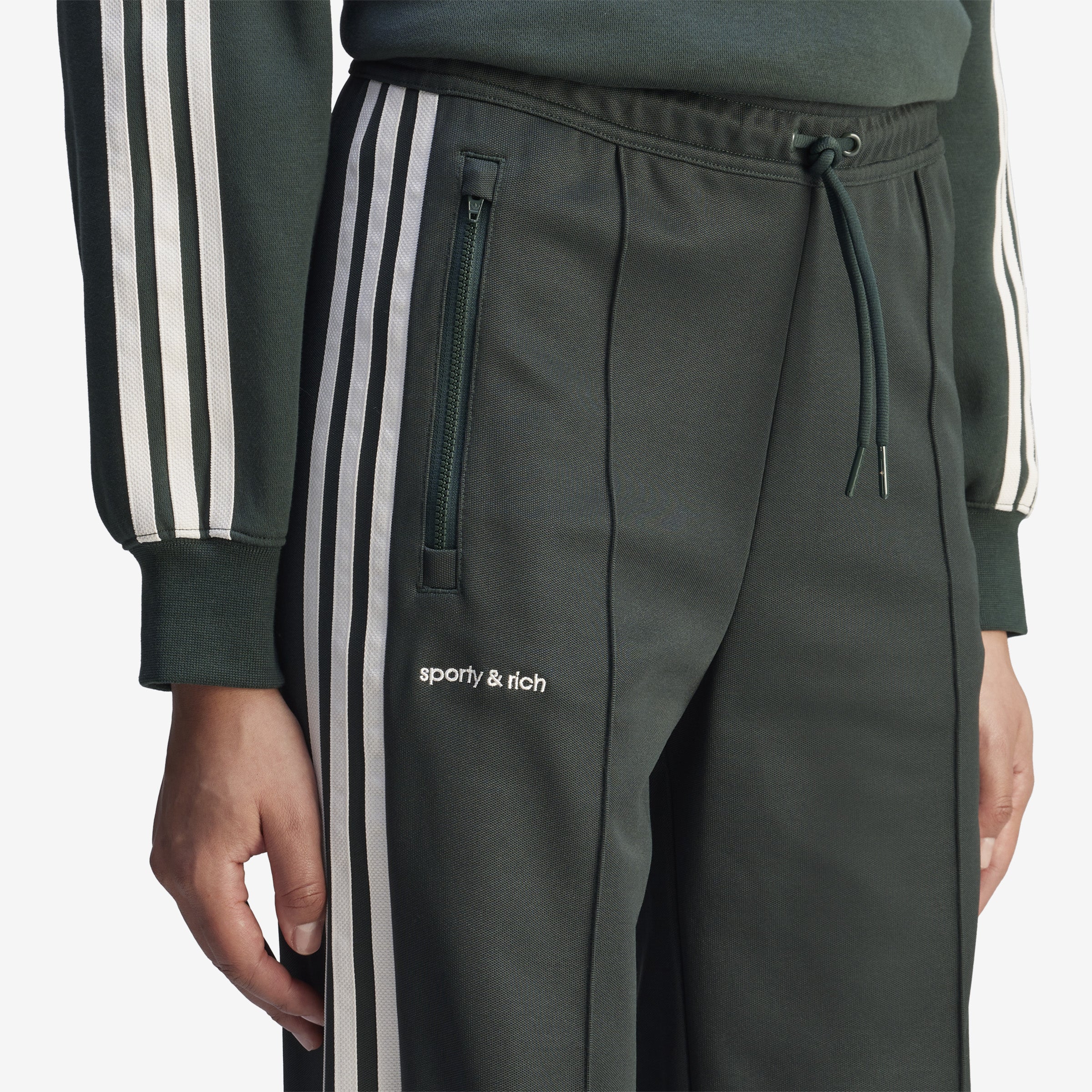 Women's  adidas Sporty & Rich Track Pants 'Green'