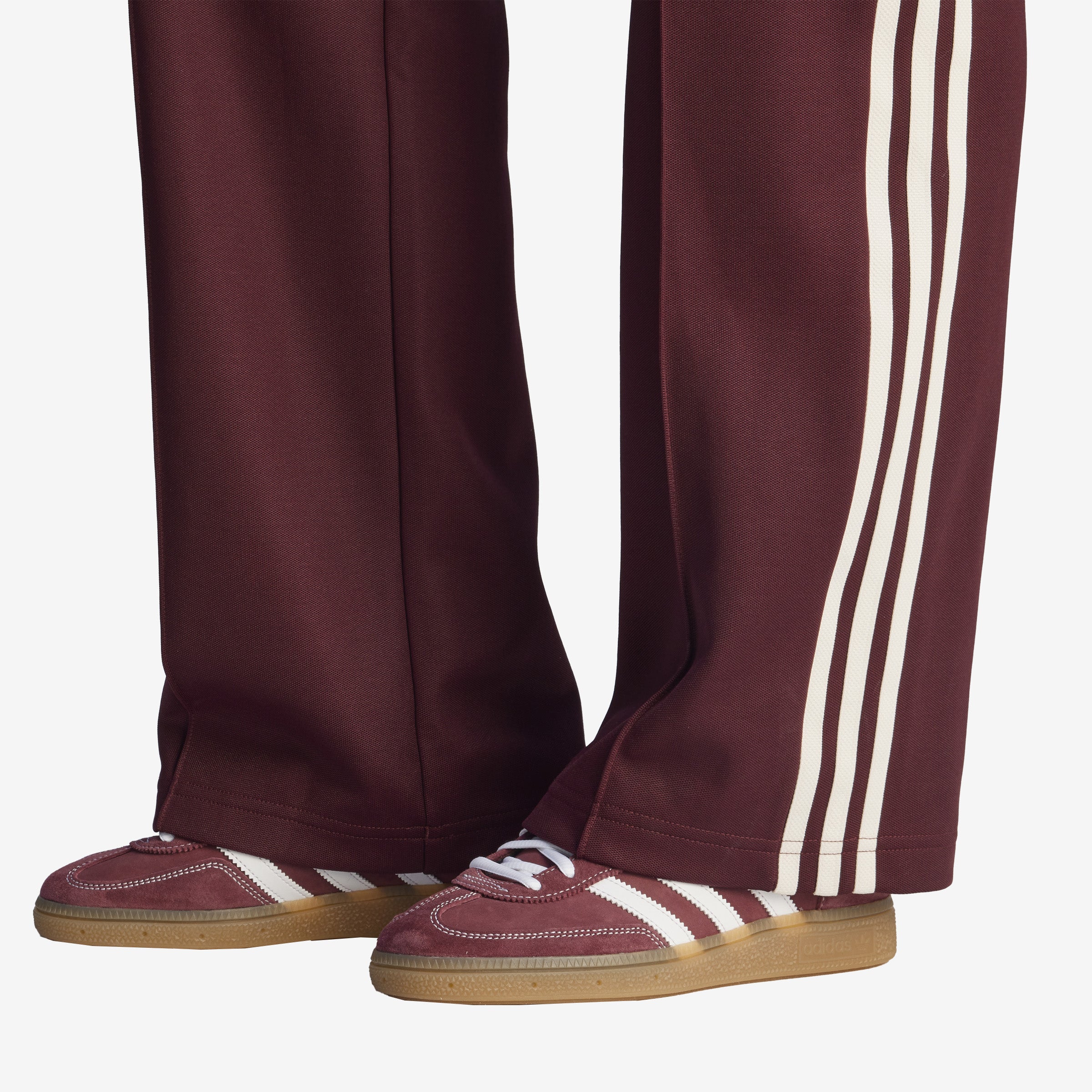 Women's adidas x Sporty & Rich Track Pants 'Burgundy'