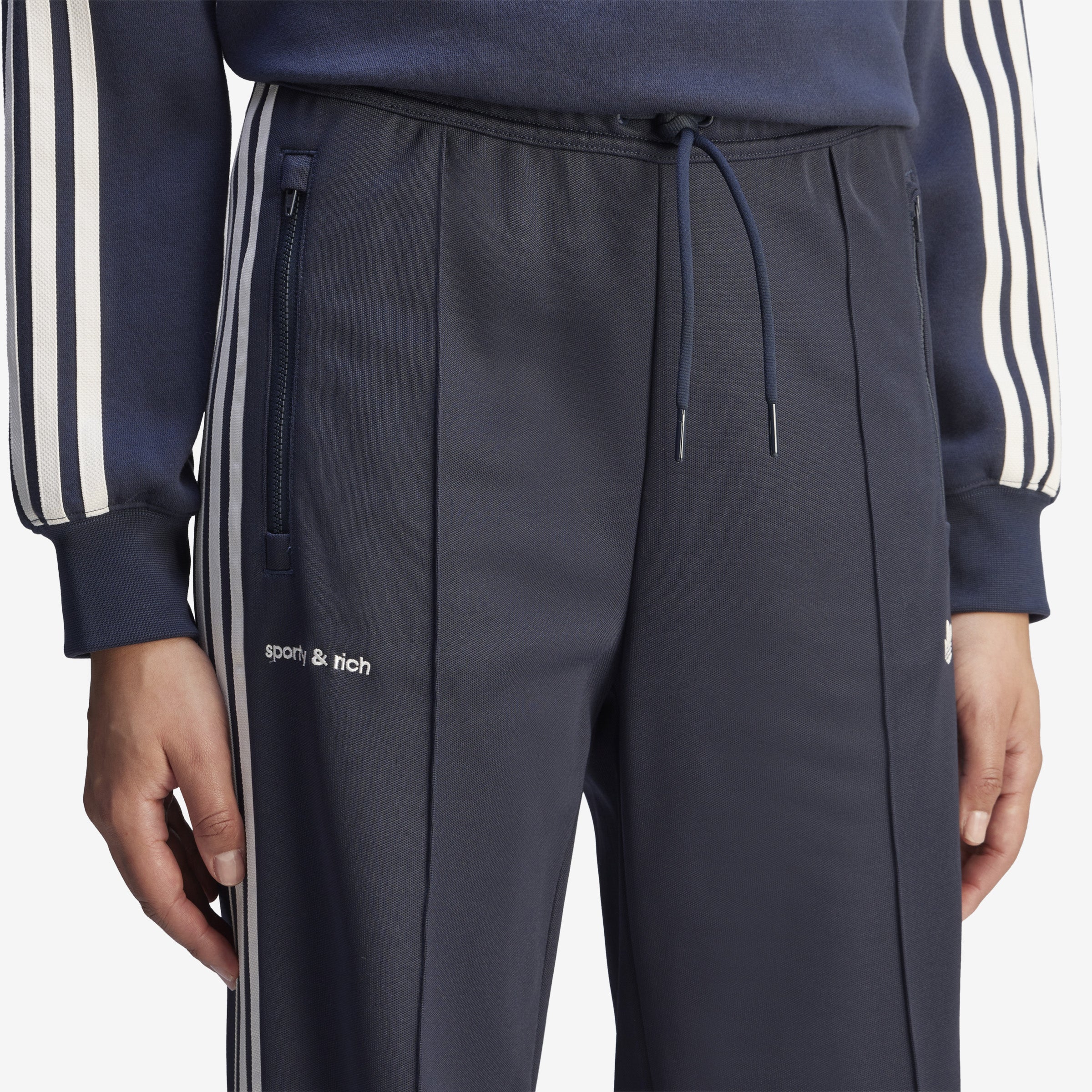 Women's adidas x Sporty & Rich Track Pants 'Blue'