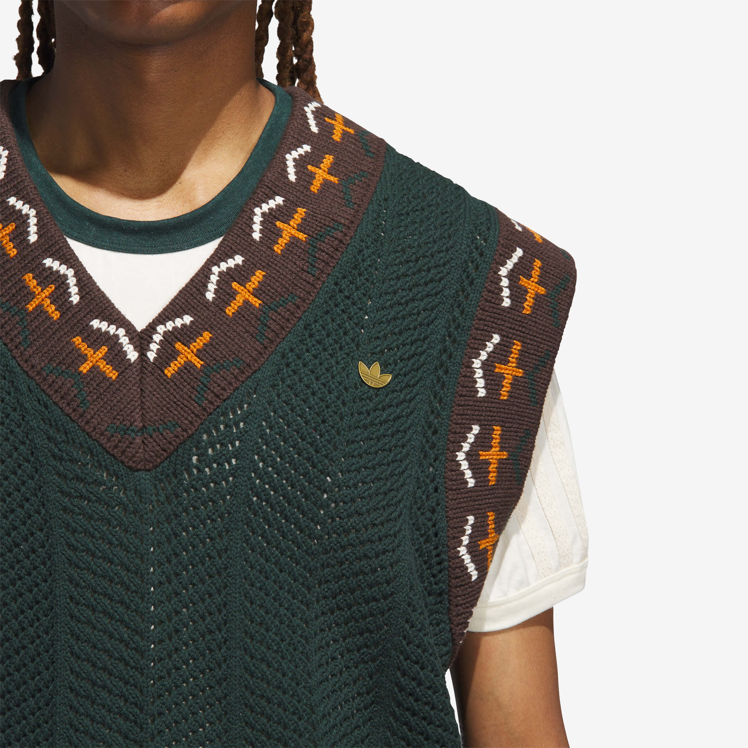 adidas Crochet Vest Clot by Edison Chen