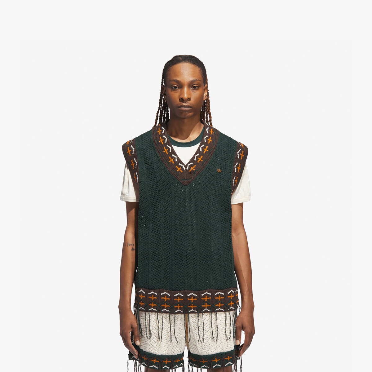 adidas Crochet Vest Clot by Edison Chen