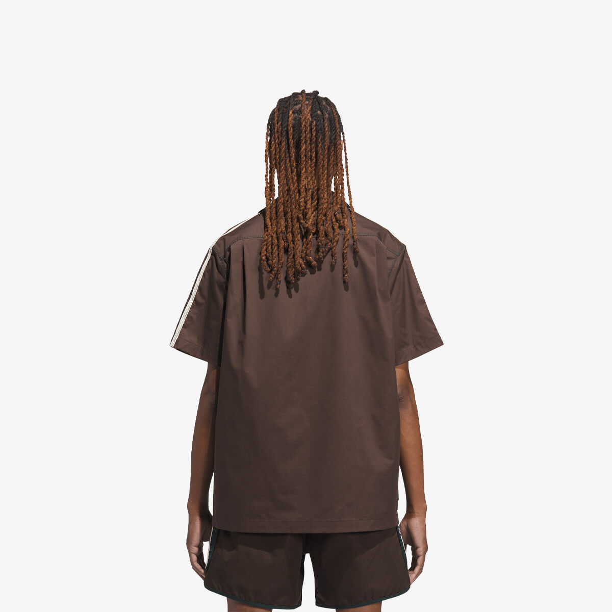 adidas Brown Bowling Shirt x Clot by Edison Chen
