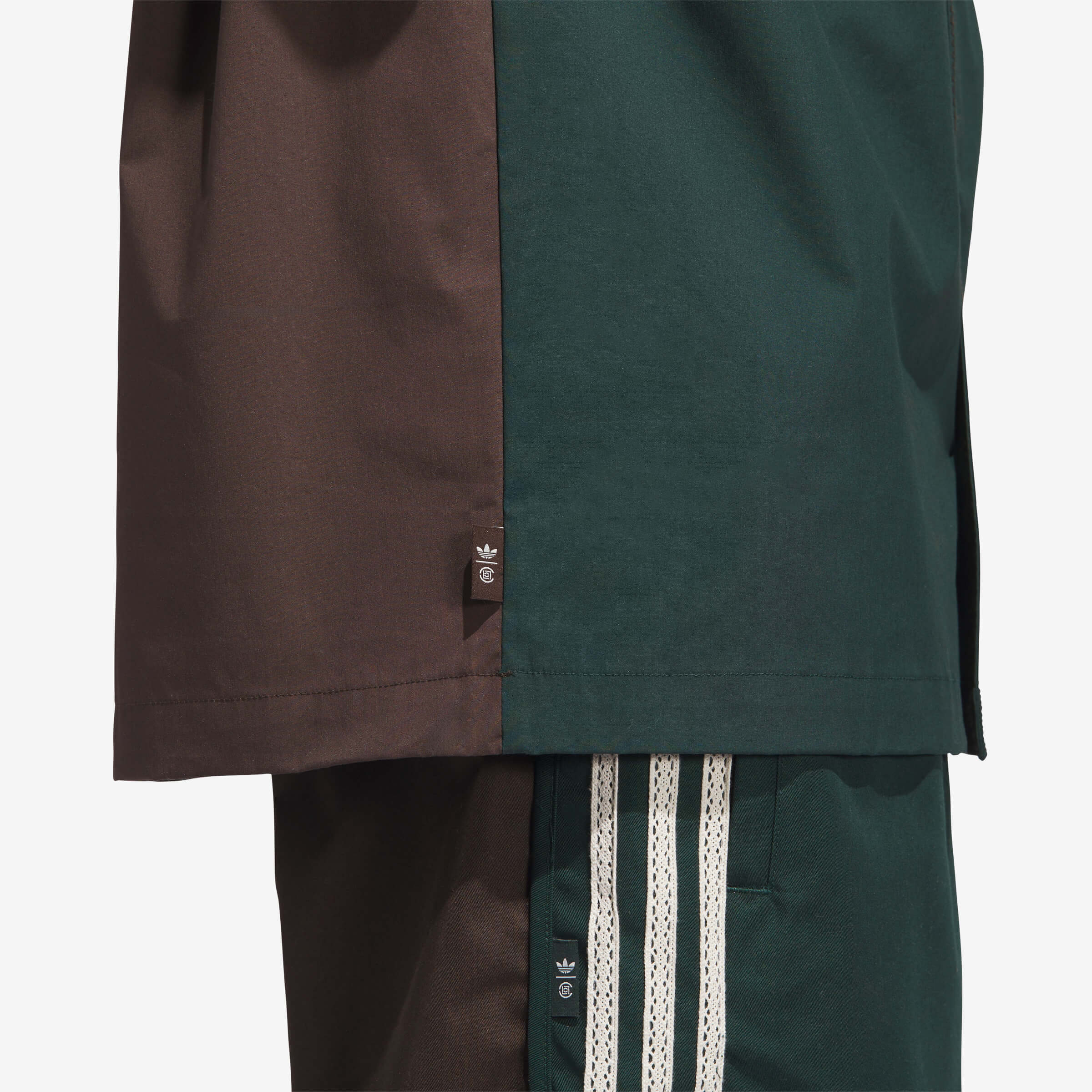 adidas Brown Bowling Shirt x Clot by Edison Chen