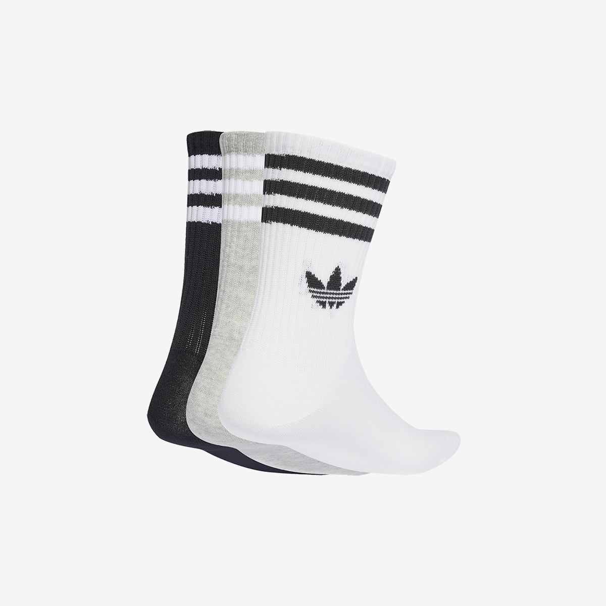 adidas 3-Stripes Crew Socks 3 Pairs