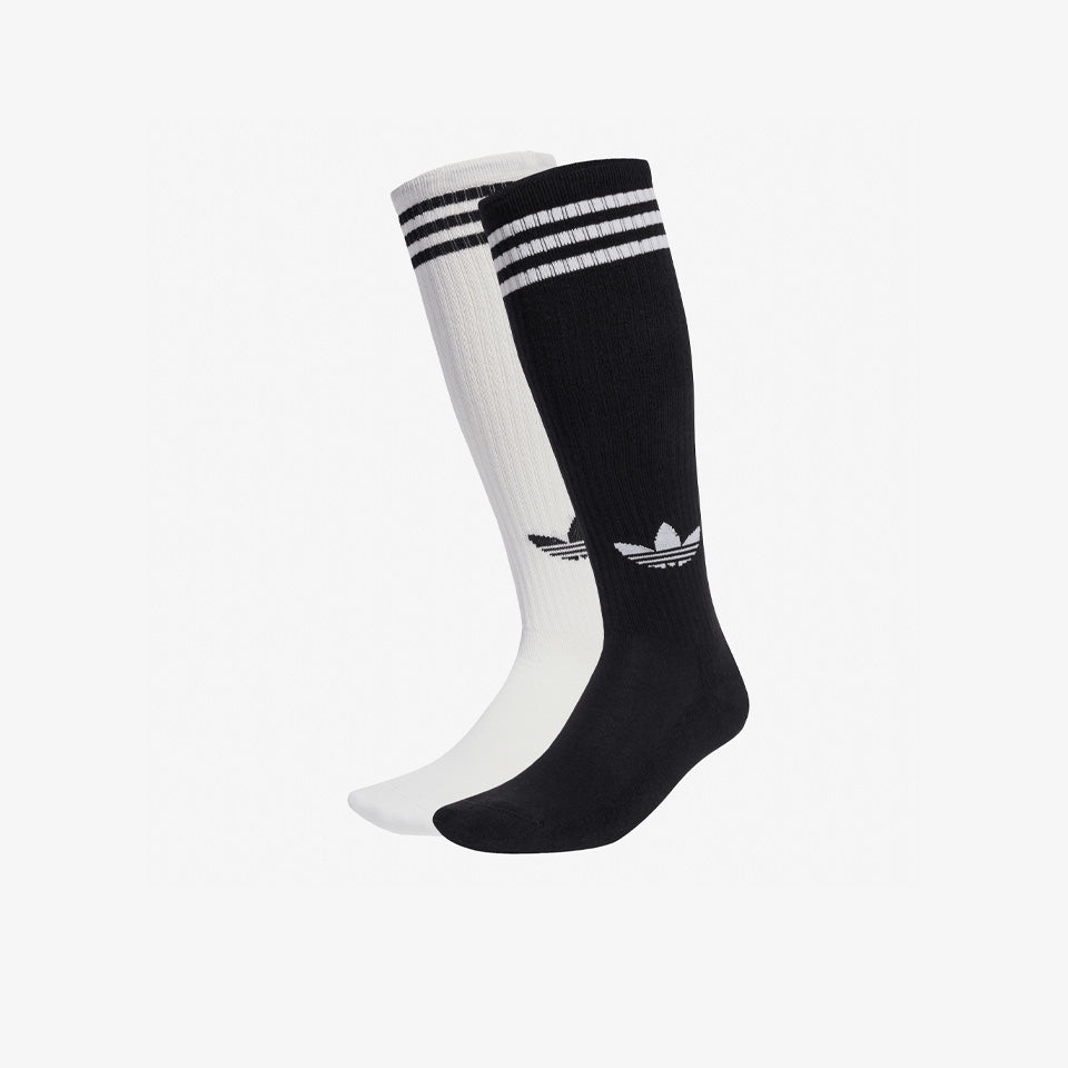 adidas 3-Stripes Knee Socks 2 Pairs