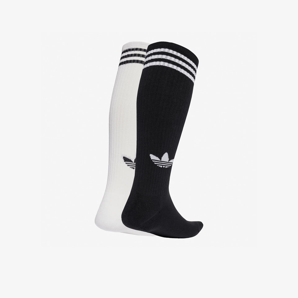 adidas 3-Stripes Knee Socks 2 Pairs