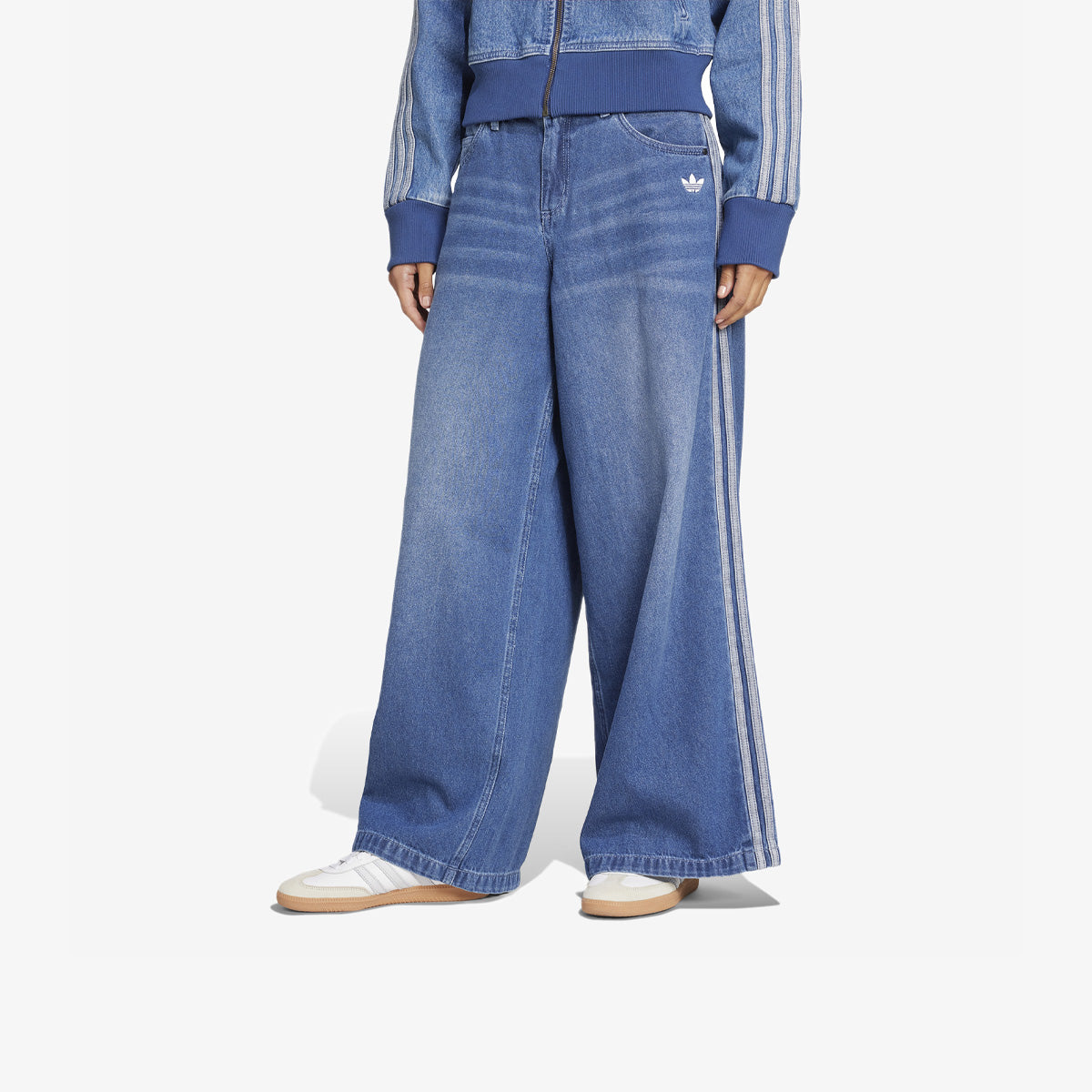 Women's adidas Adicolor Denim Adilenium Pant 'Blue'