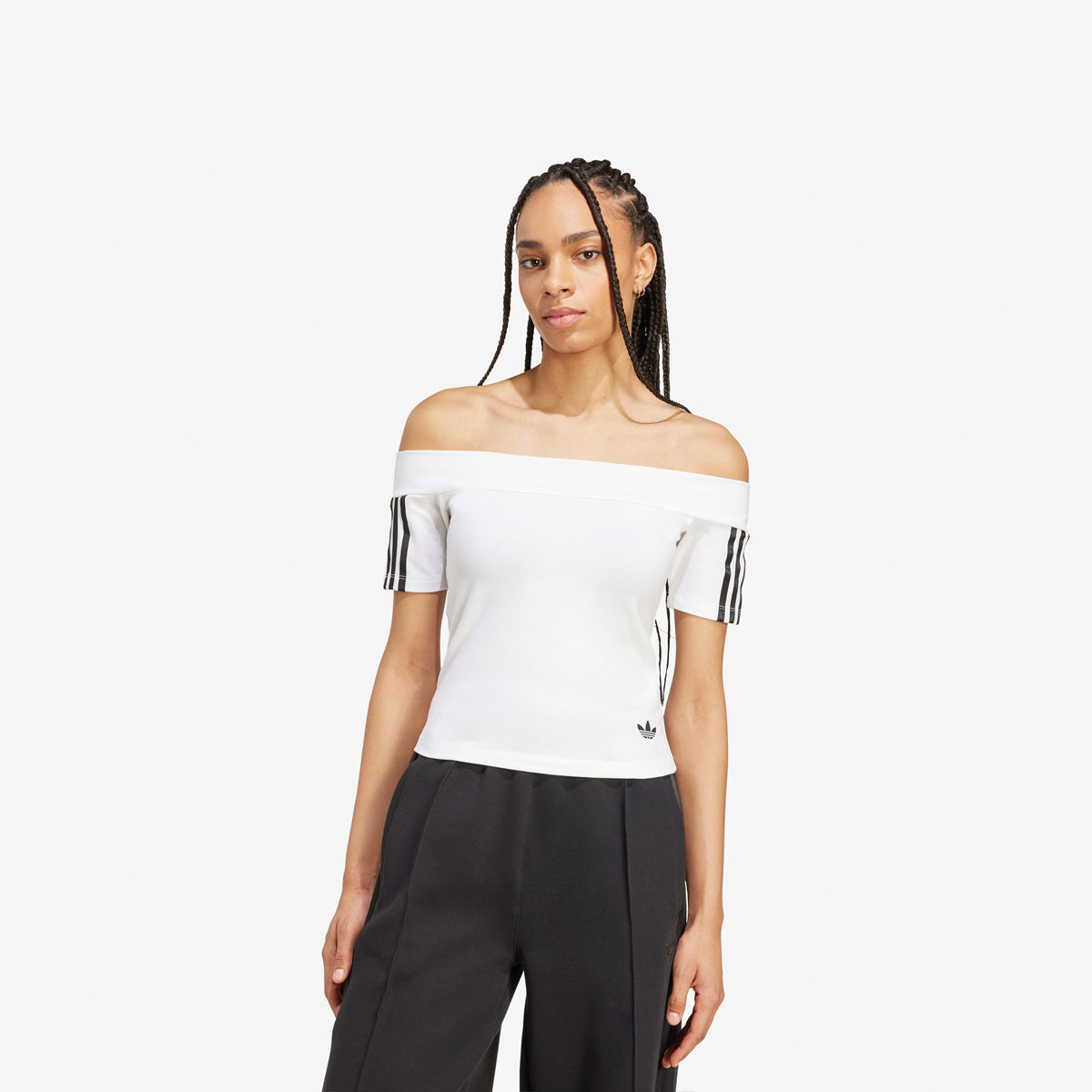 Women's adidas Adicolor Bando Tee 'White'