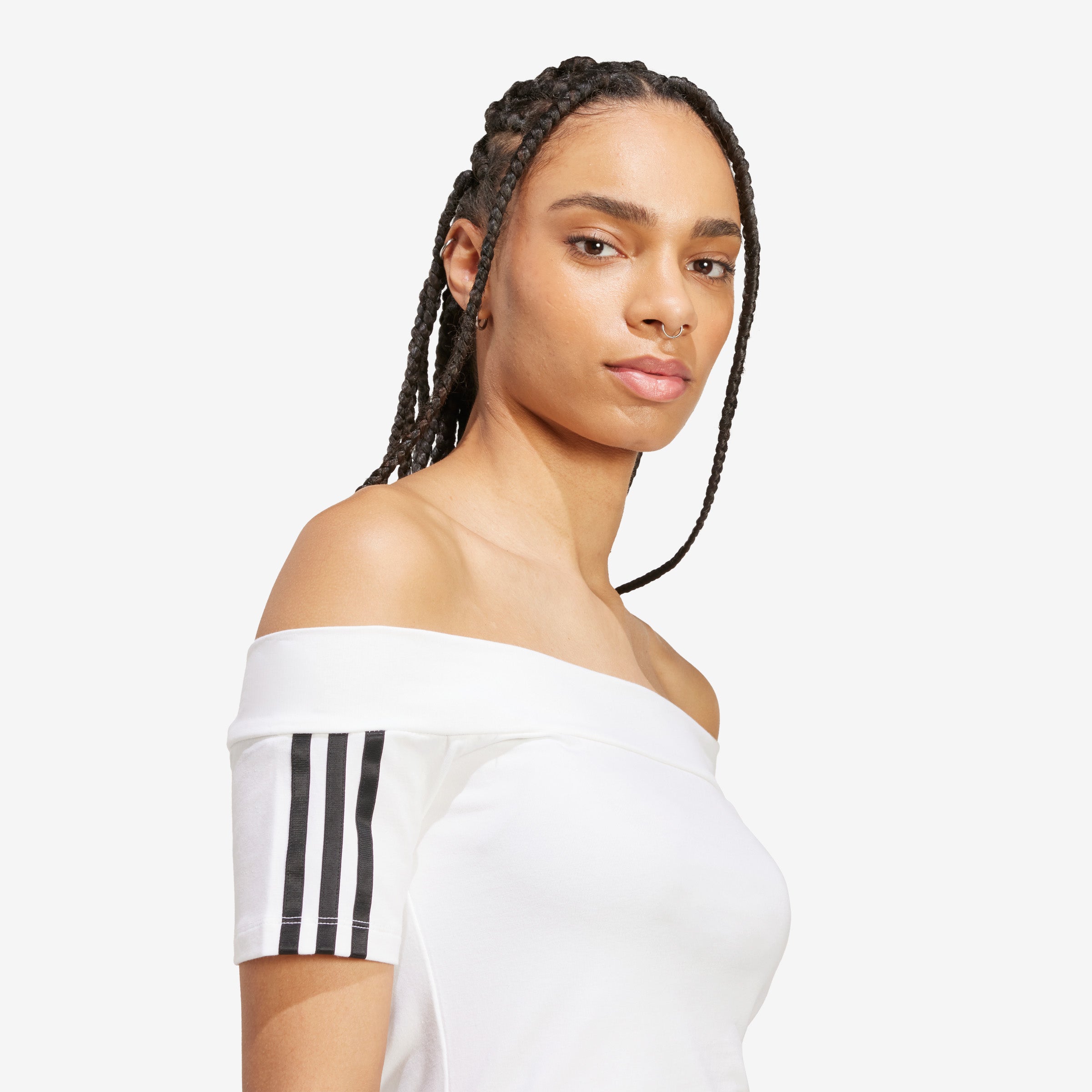 Women's adidas Adicolor Bando Tee 'White'