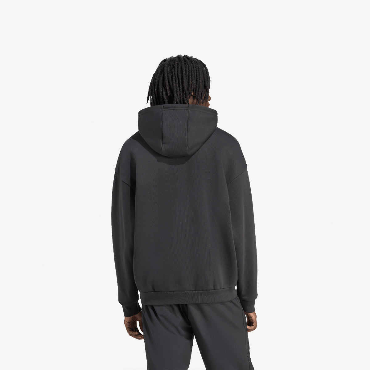 adidas Front Stripes Hoodie 'Black'