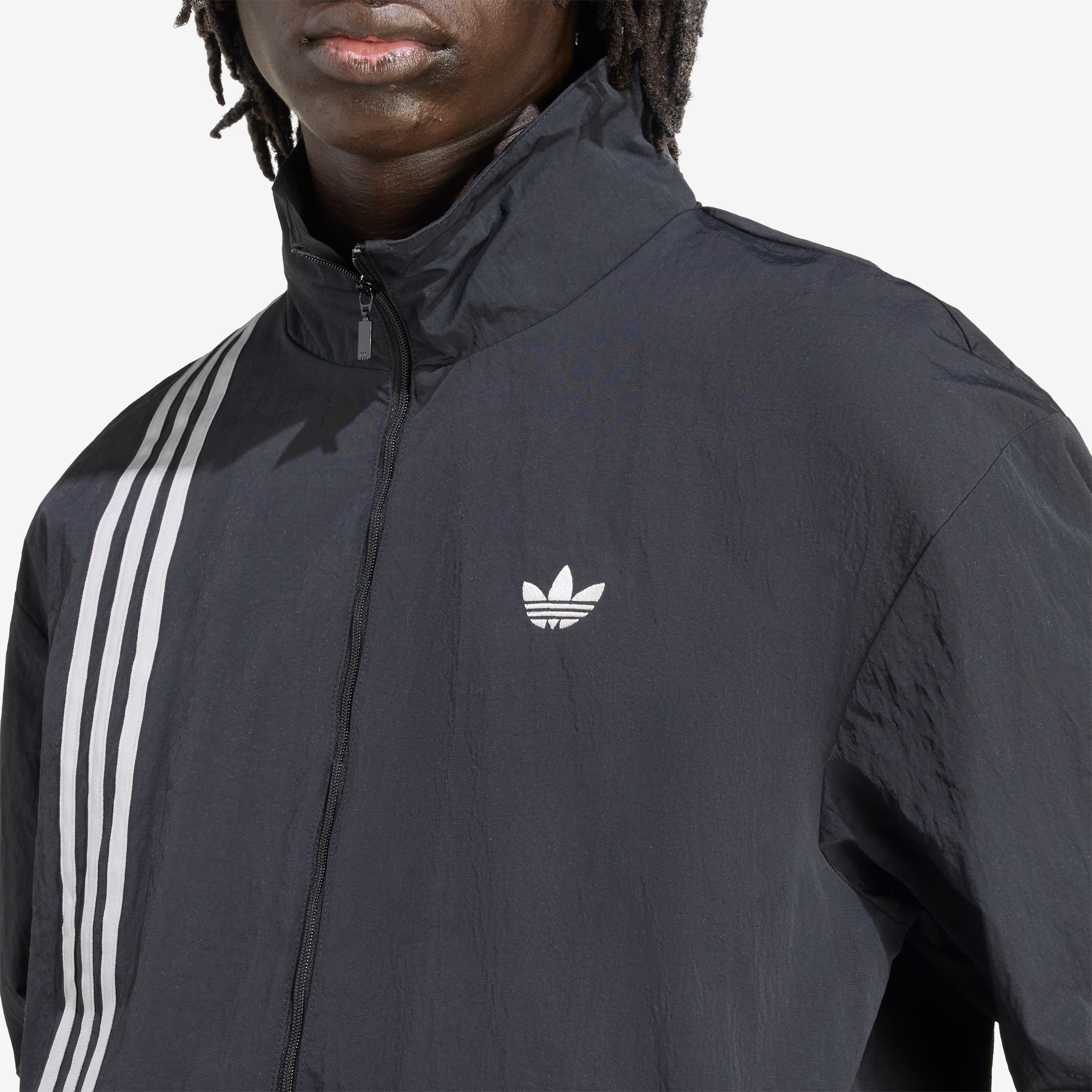 adidas Firebird Front Stripes Woven Track Top