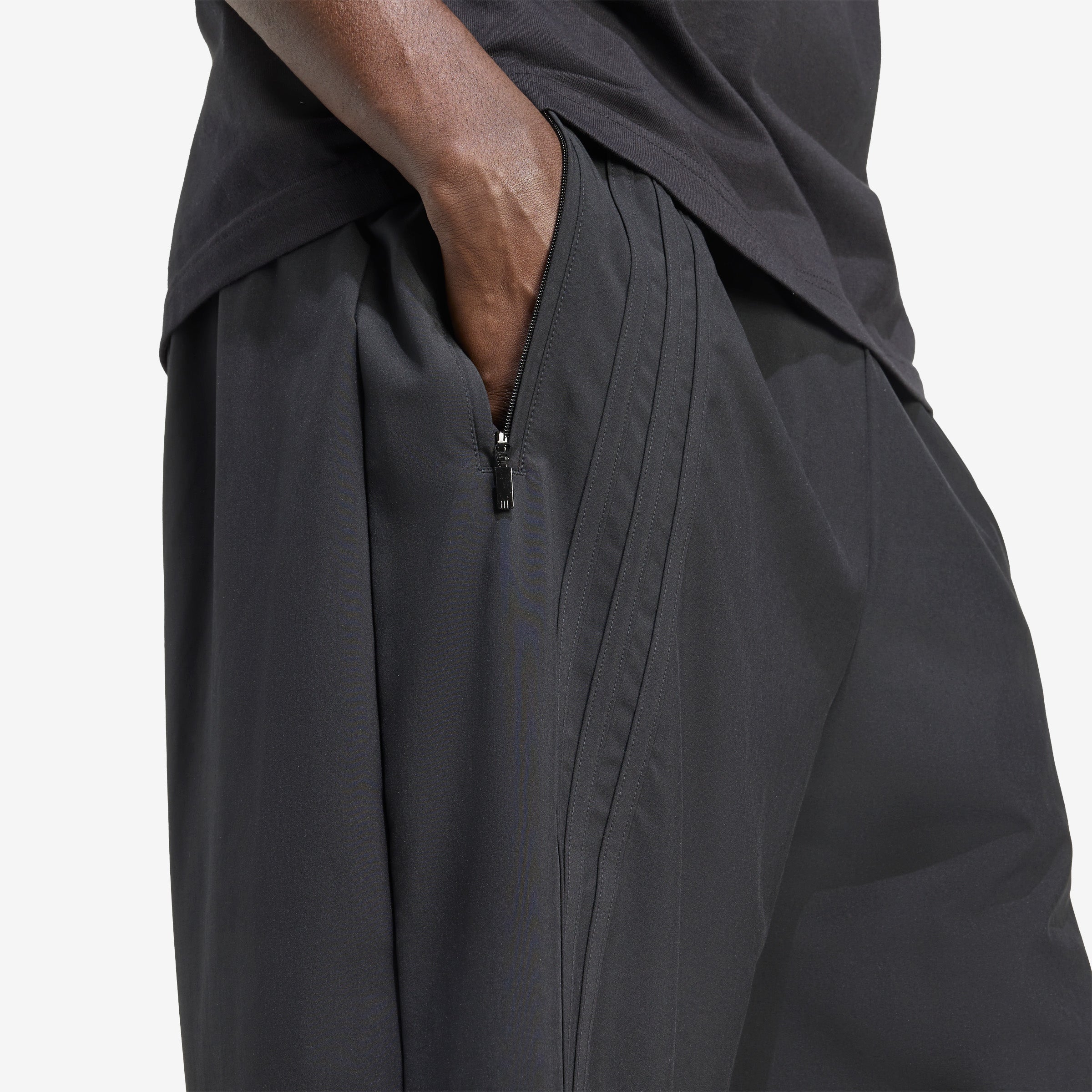 Adidas Firebird Oversized Nylon Shorts 'Black'