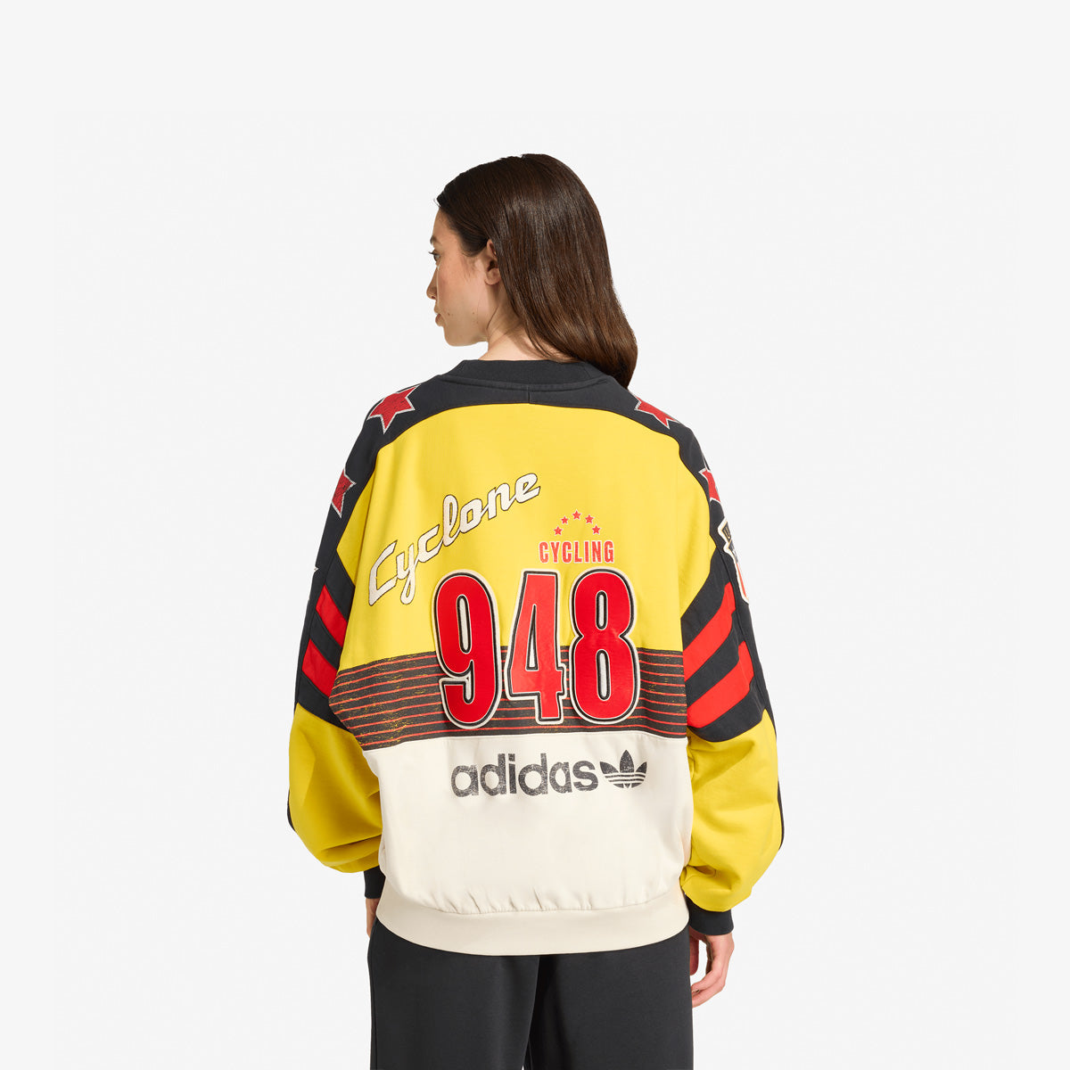 Women's adidas Archive Cycling Sweatshirt 'Yellow'