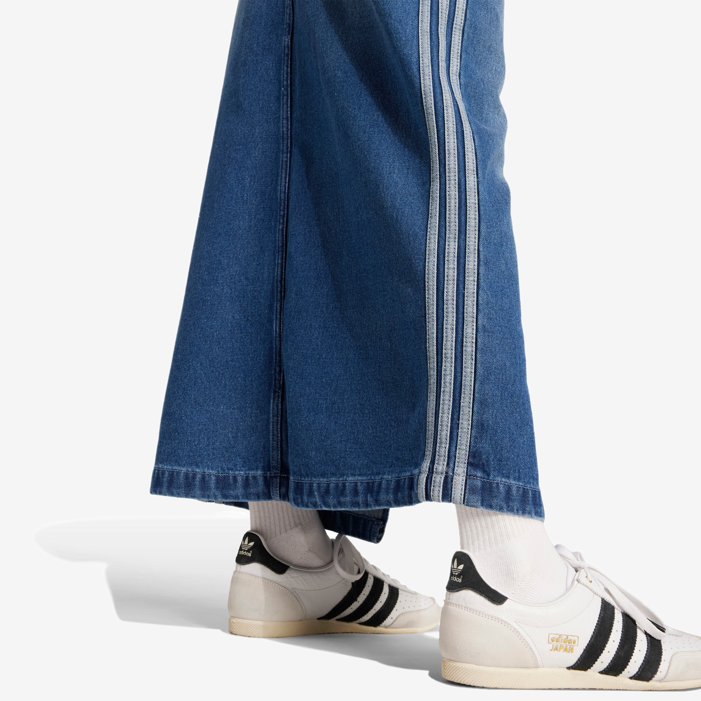 Women's adidas Adicolor 3-Stripes Denim Pencil Skirt 'Blue'