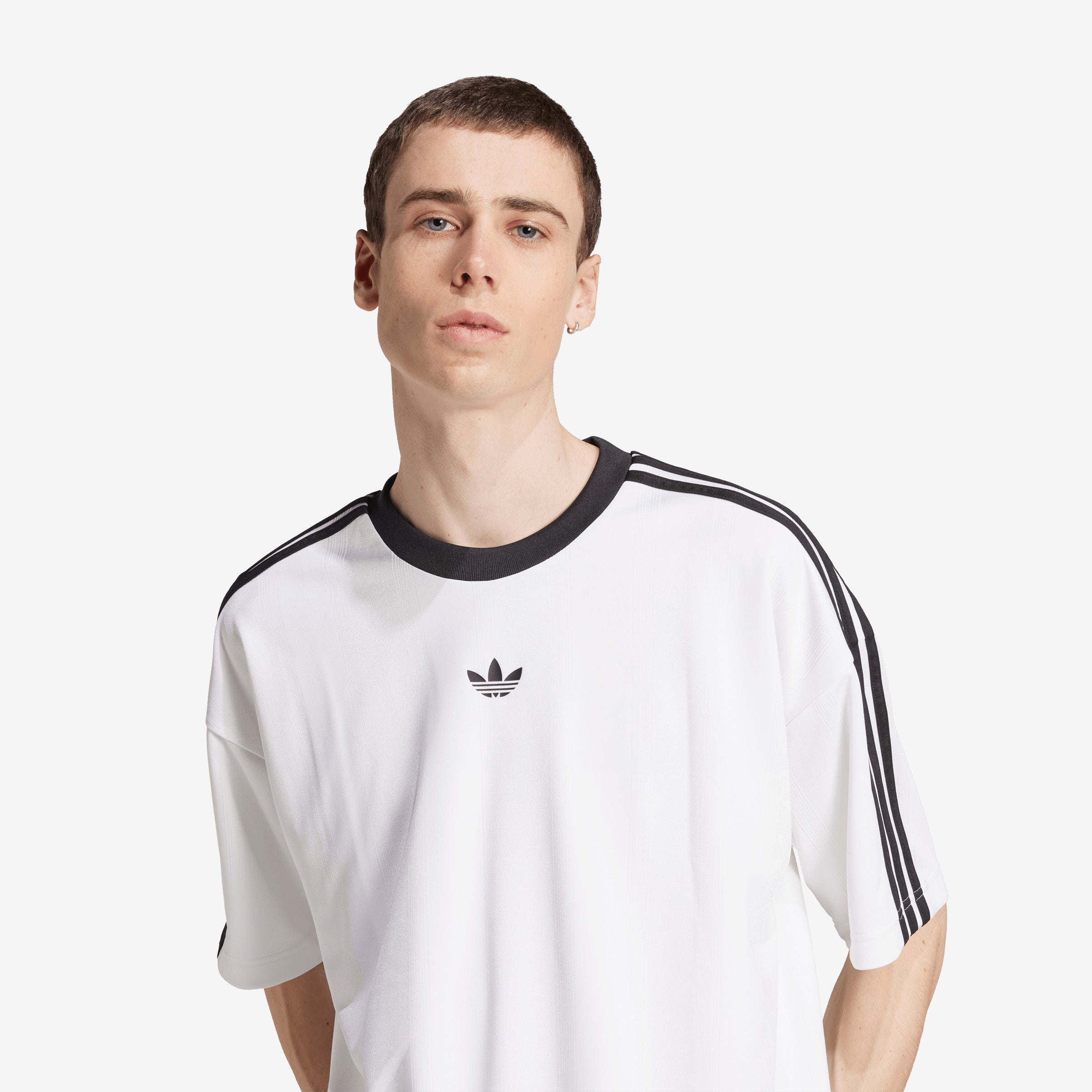 adidas Adicolor Jacquard Jersey 'White'