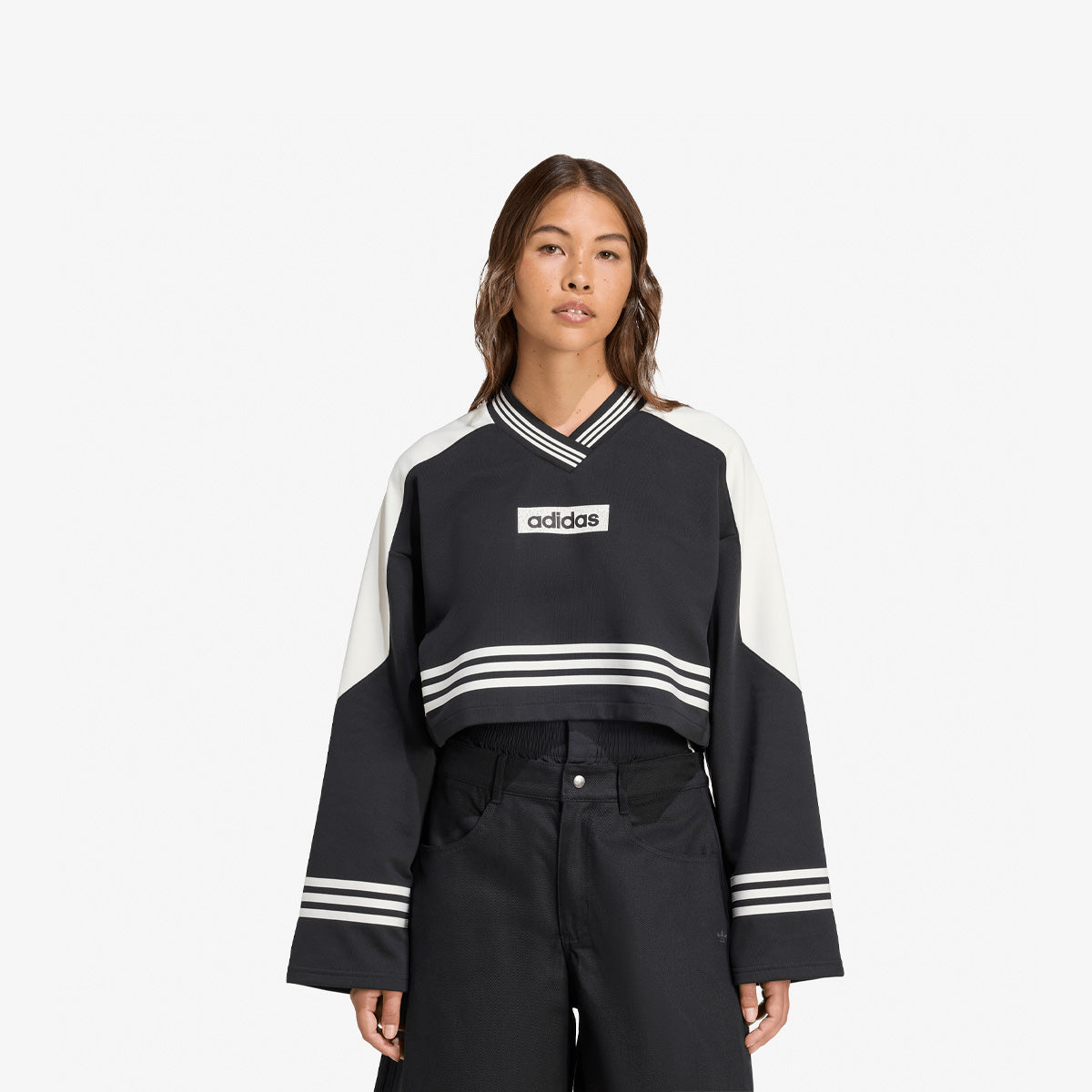 Women's adidas Blocking Crewneck Sweatshirt