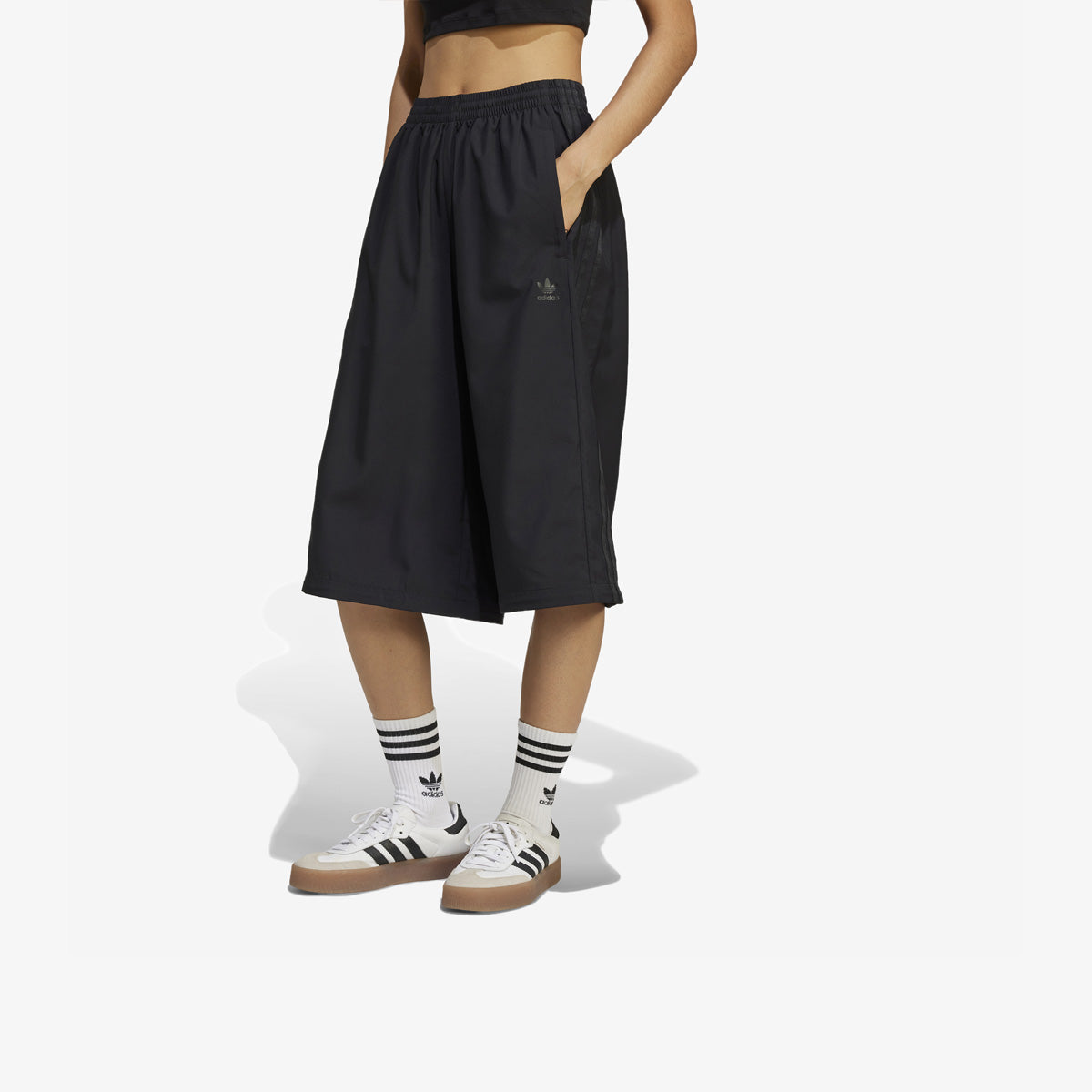 Women's adidas Rasant Cut Line Track Pants 'Black'