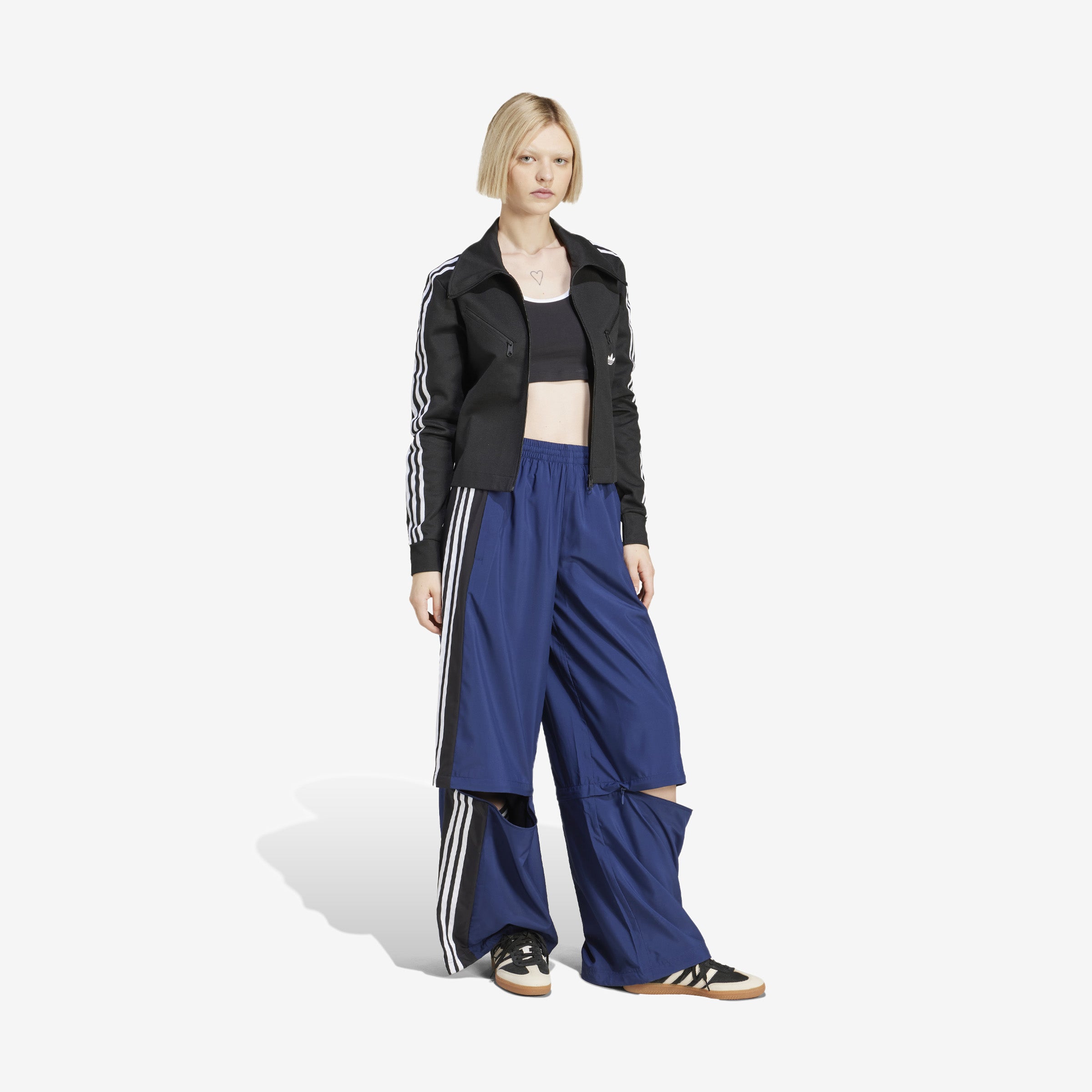 Women's adidas Rasant Cut Line Track Pants 'Blue'