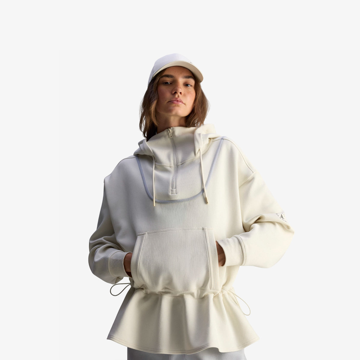 Women's adidas By Stella McCartney Peplum Hoodie
