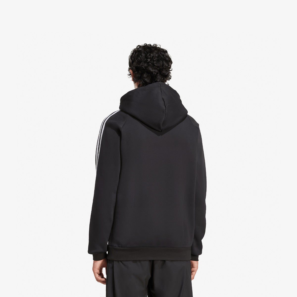 adidas Adicolor Teamgeist Cut Line Hoodie 'Black'
