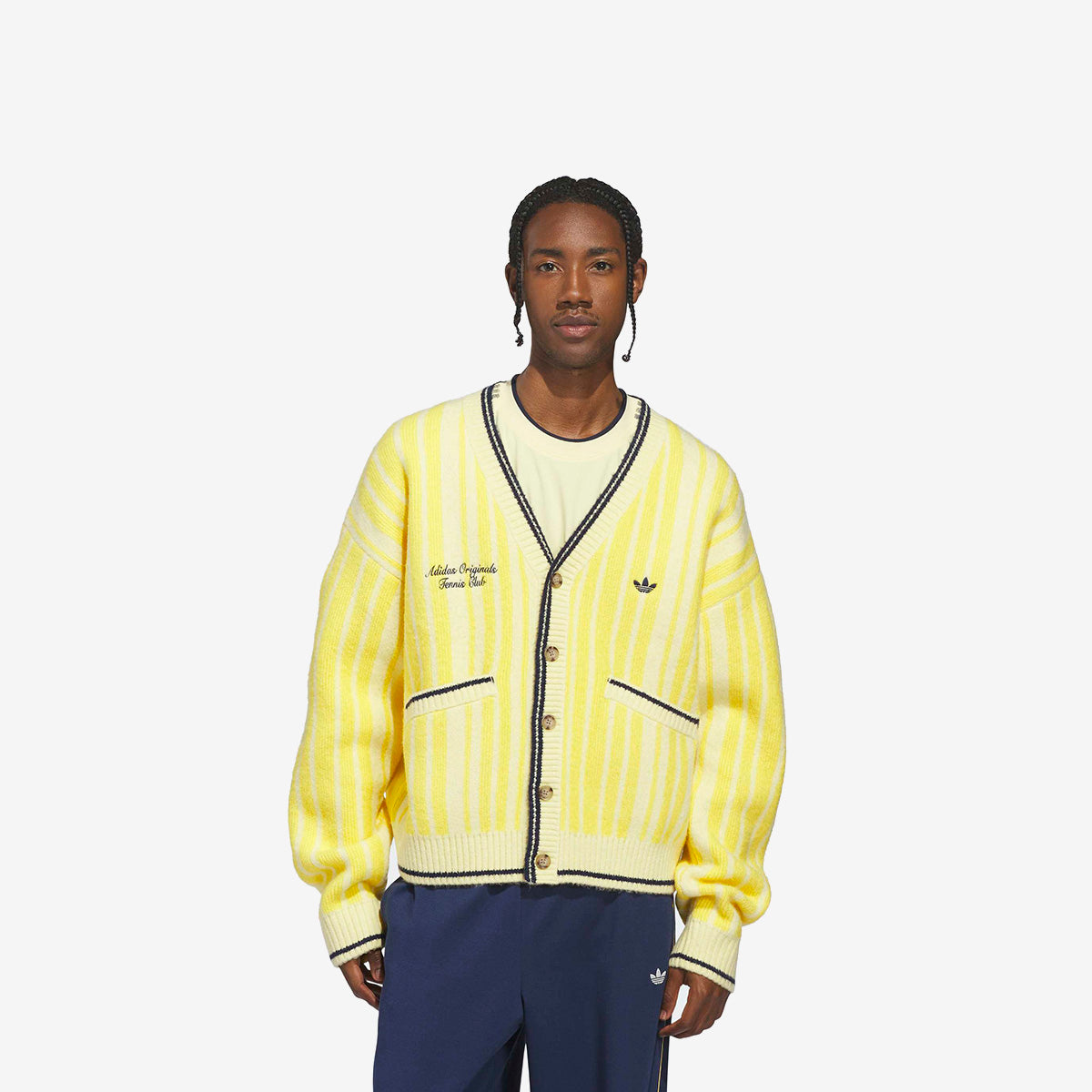 adidas Cheviot Knit Cardigan