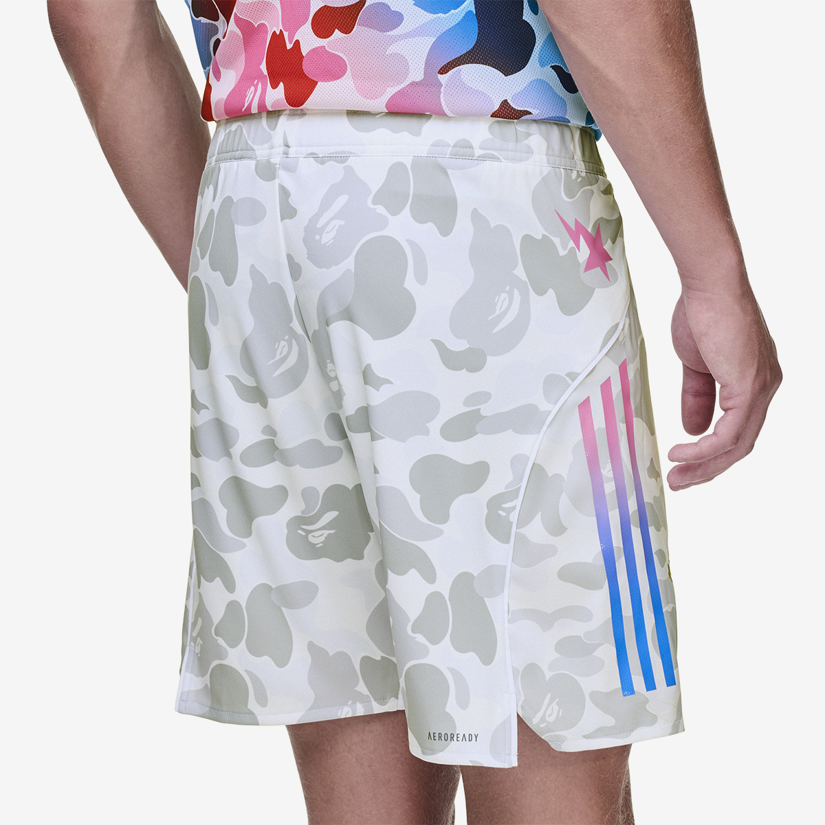 adidas BAPE FB Shorts 'White'