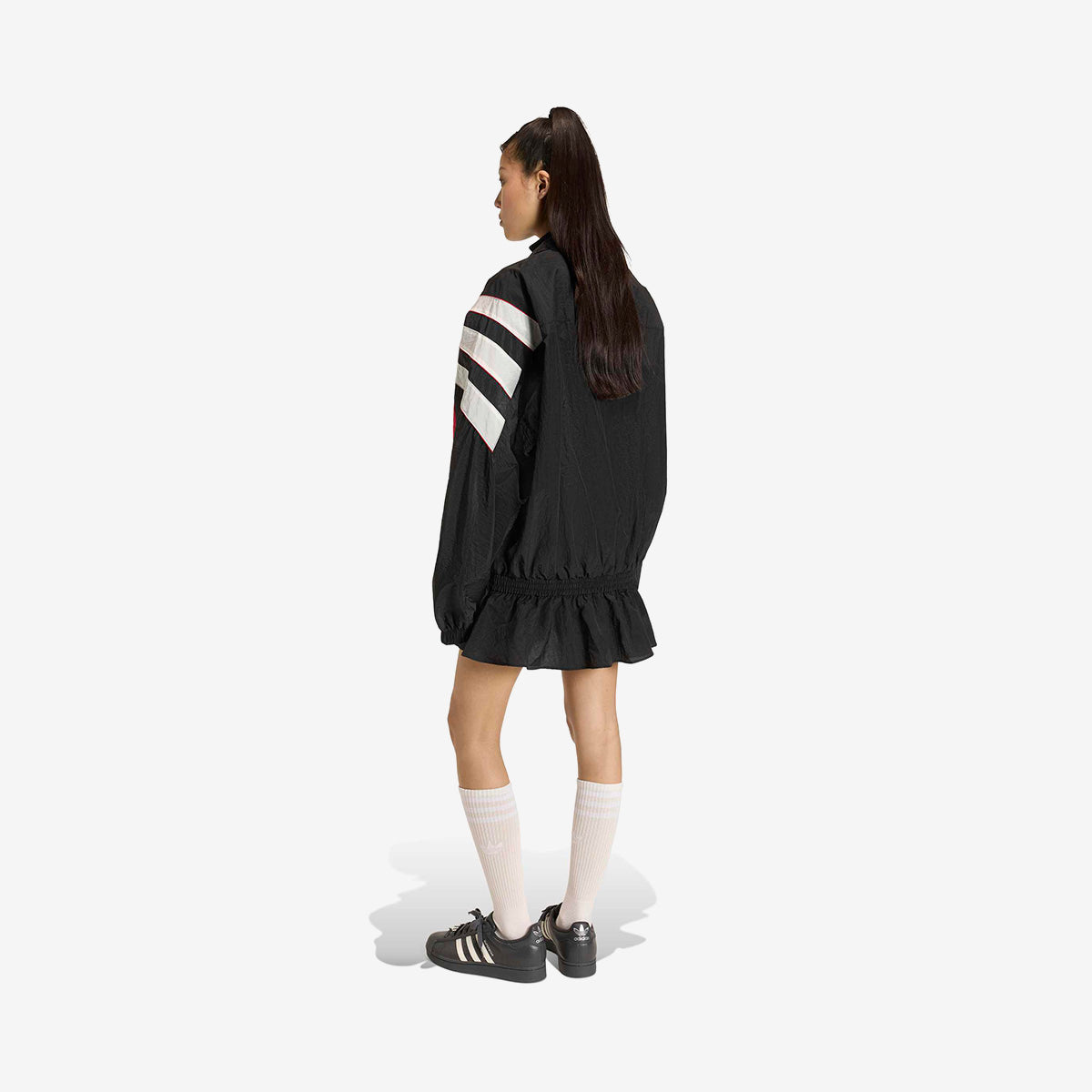Women's adidas Santiago Woven Track Top 'Black'