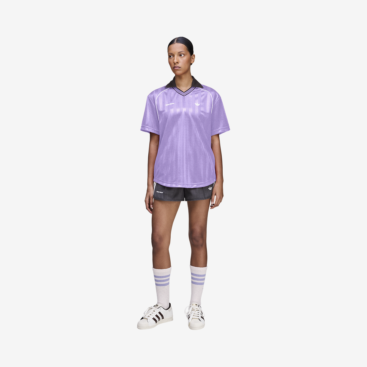 adidas x Wales Bonner Football Tee 'Light Purple'