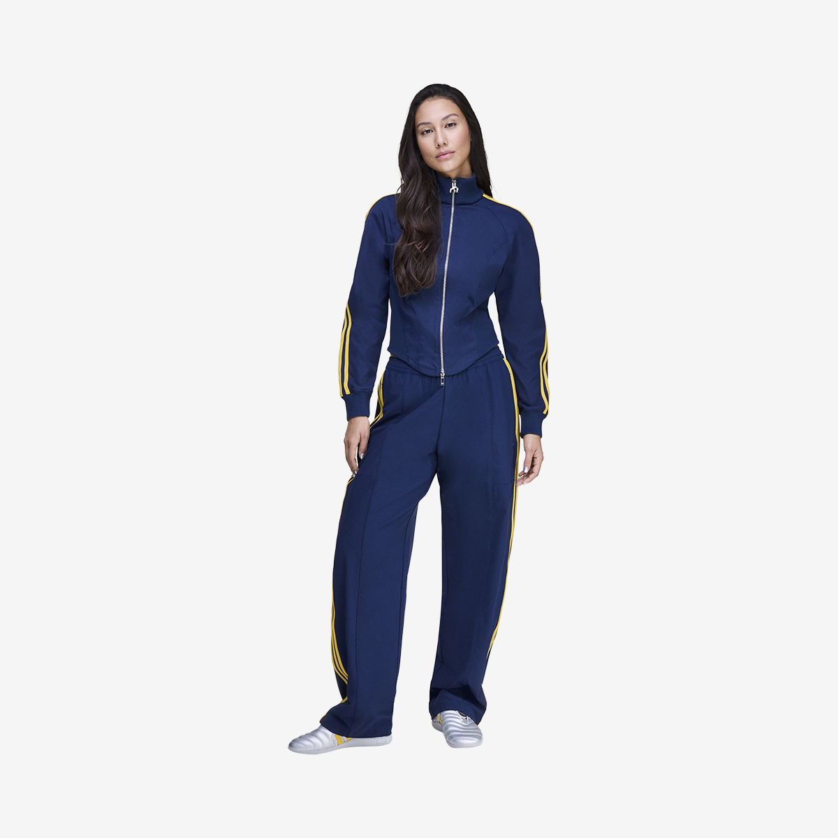 Women's adidas x Miaou Corset Tracktop 'Collegiate Navy'