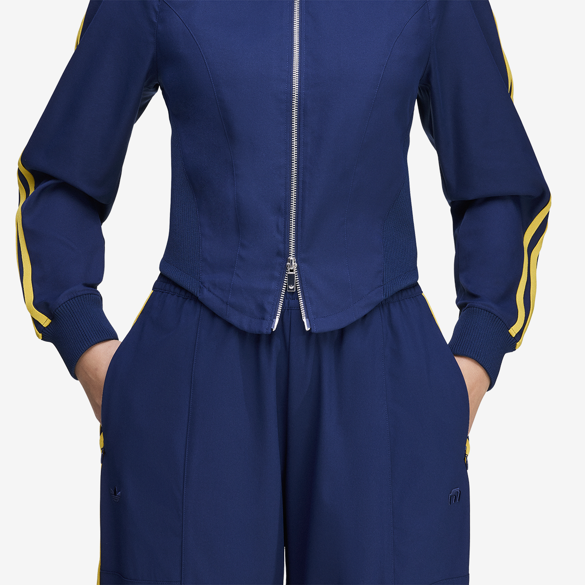 Women's adidas x Miaou Corset Tracktop 'Collegiate Navy'