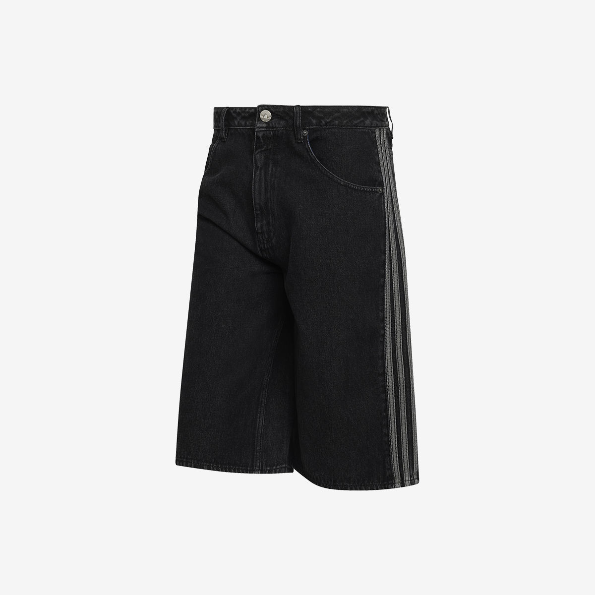 adidas Black Firebird Adicolor Shorts 'True Black'
