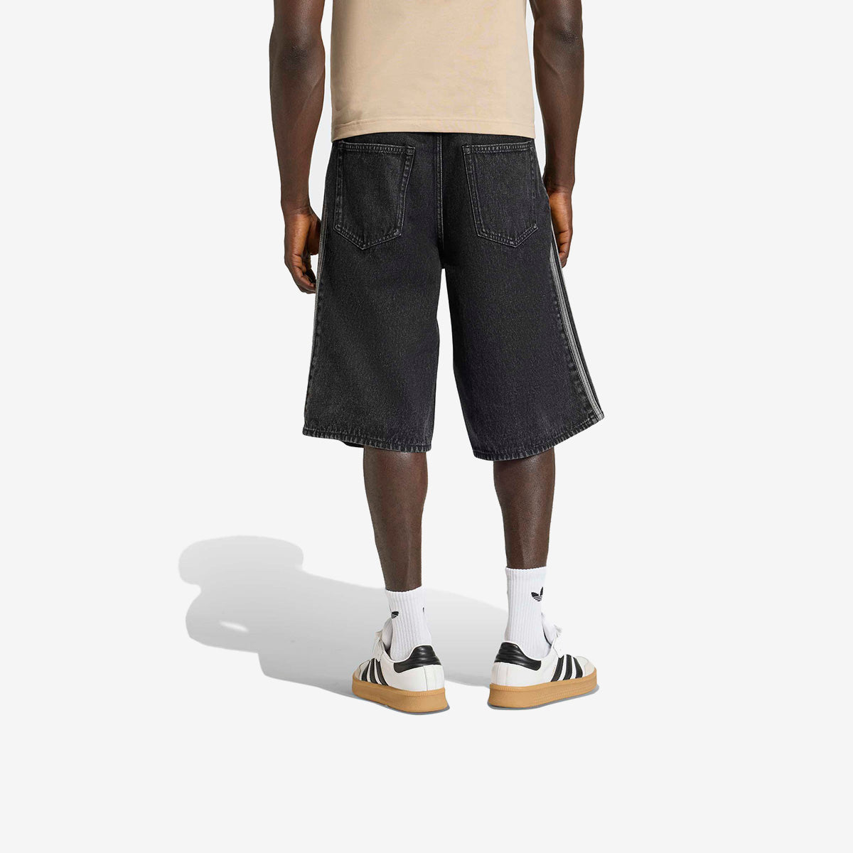 adidas Black Firebird Adicolor Shorts 'True Black'