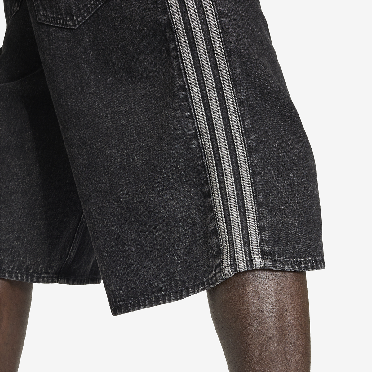 adidas Black Firebird Adicolor Shorts 'True Black'