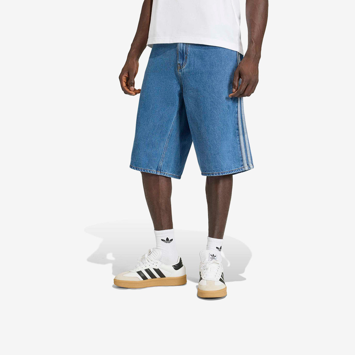 Adidas Shorts Firebird Adicolor Denim