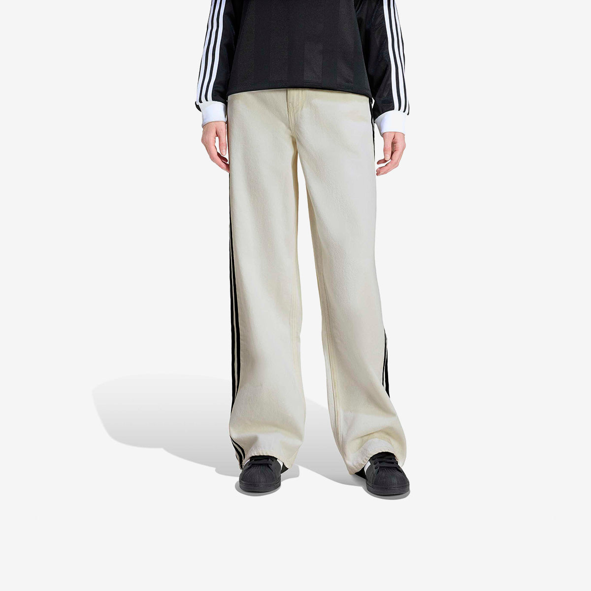 Women's adidas Firebird Trank Pant Denim